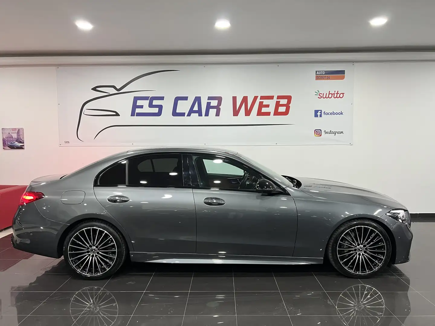 Mercedes-Benz C 300 d mhev Premium Pro 4matic auto 265 cv Grau - 2