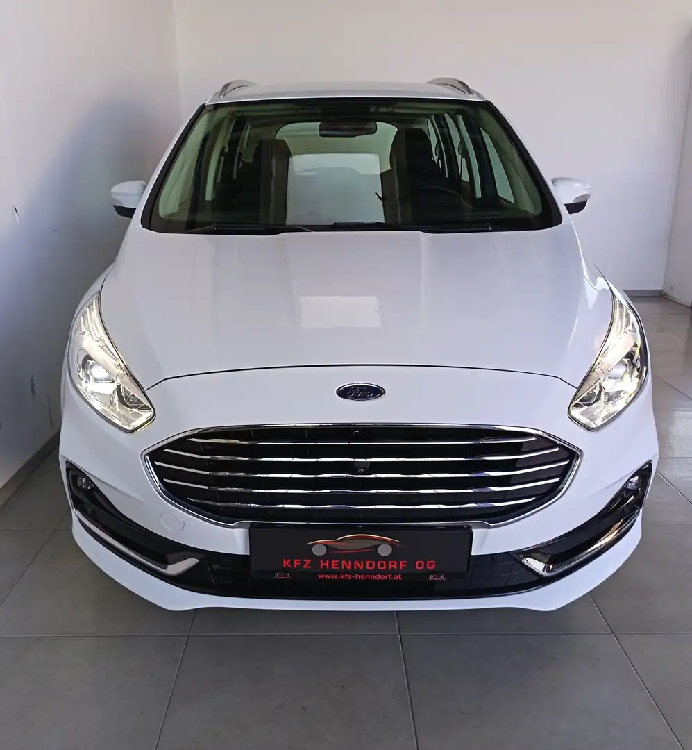 Ford Galaxy 2,0 EcoBlue SCR Titanium ab € 350 / Monat Weiß - 2