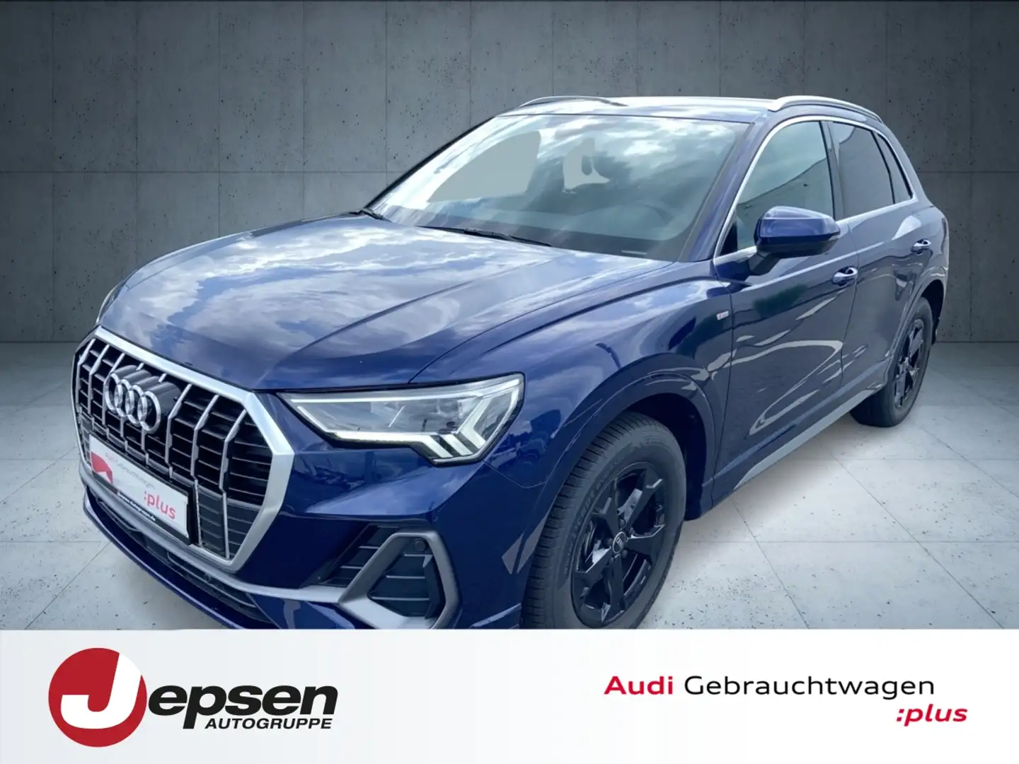 Audi Q3 S line 35 TFSI S tr. LED AHK FLA 19´ Virtual+ Blau - 1