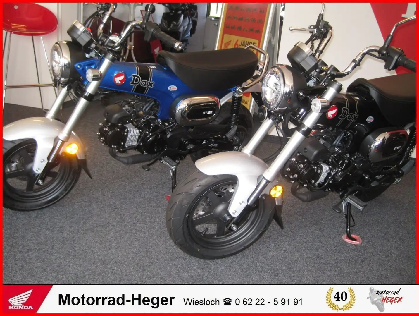 Honda DAX ST 125 2025 Modell Blau - 1