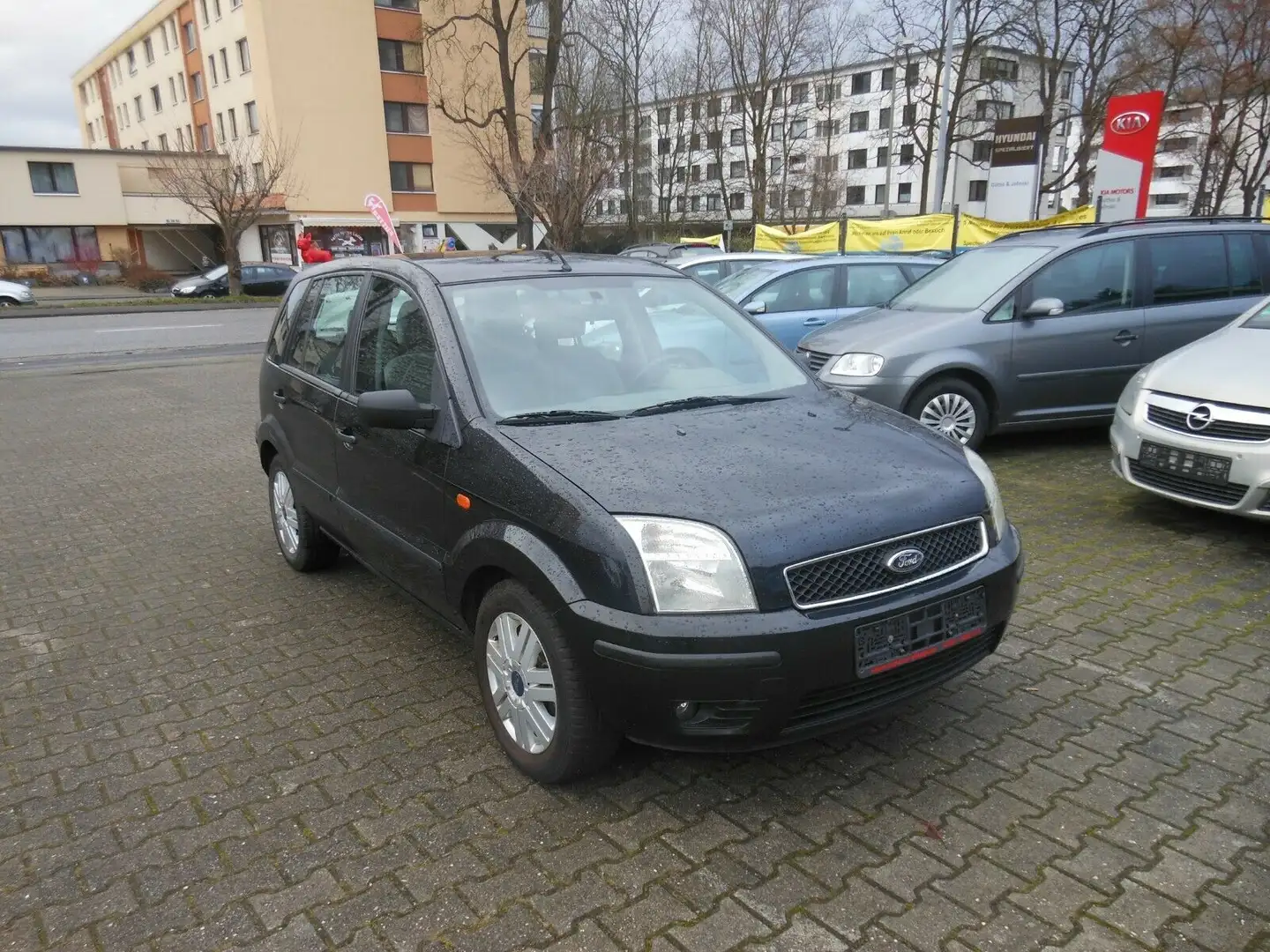 Ford Fusion Elegance TÜV + INSPEKTIN NEU ***** Negru - 1
