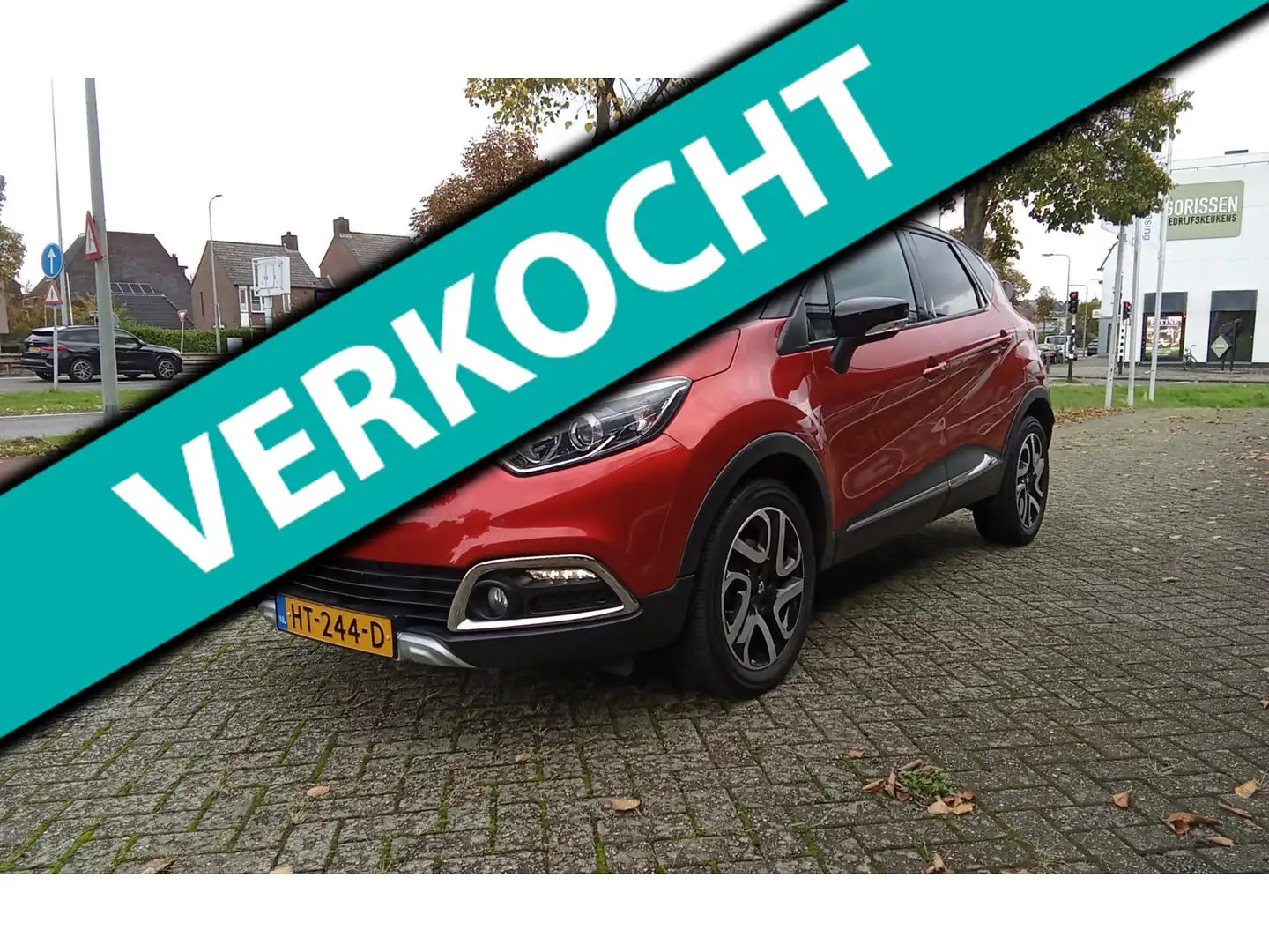 Renault Captur 1.2 TCe Xmod, automaat/leder/camera Rood - 1