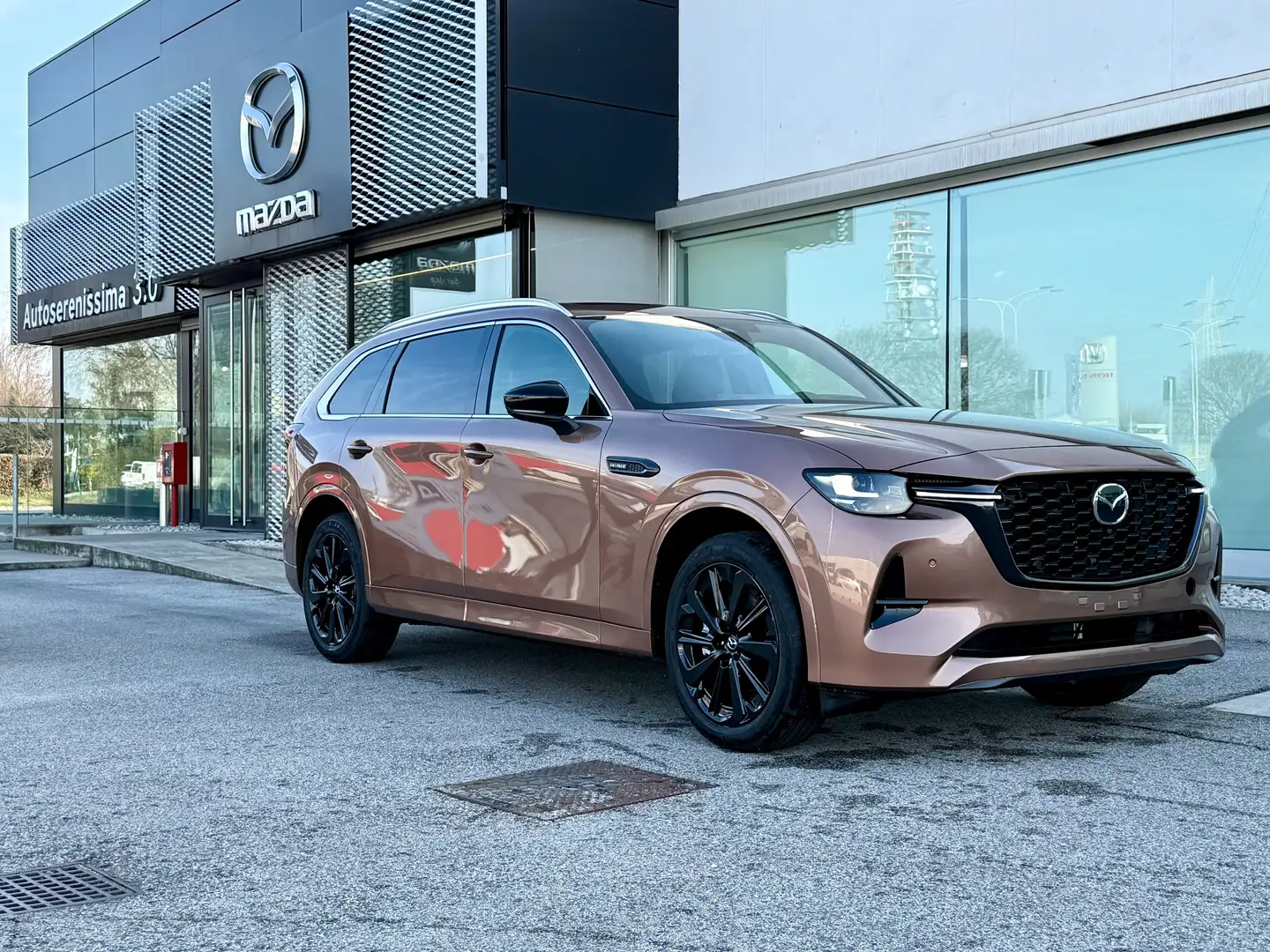 Mazda CX-80 3.3 m-hybrid boost Homura Plus auto Bronzo - 1