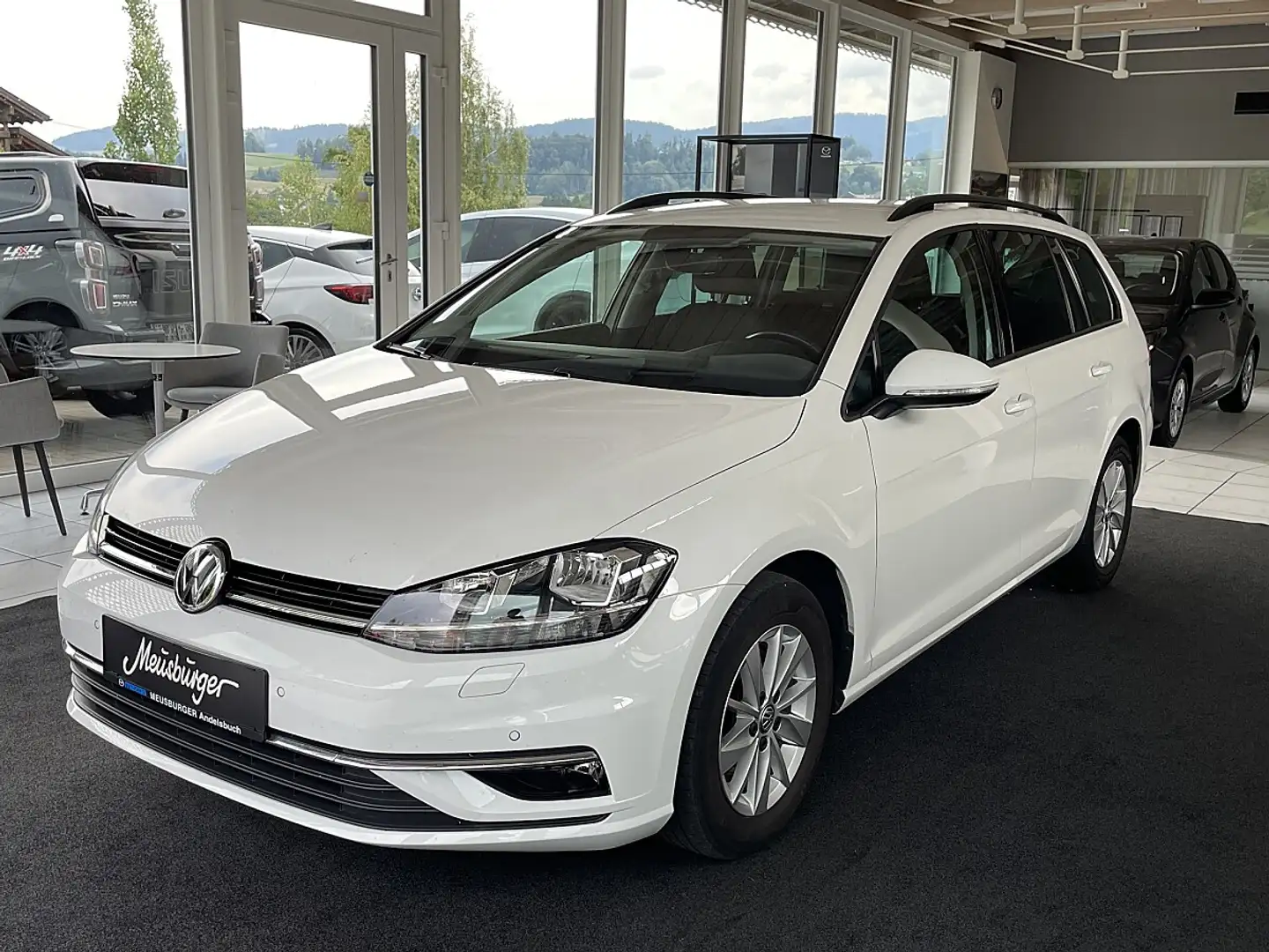 Volkswagen Golf Variant Rabbit 1,6 TDI Weiß - 1