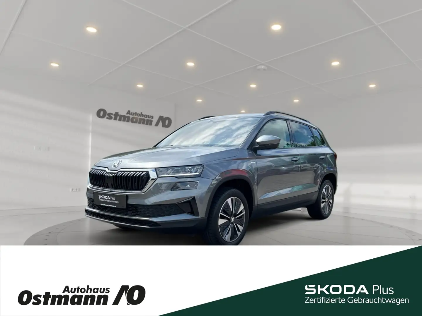 Skoda Karoq Tour 110kw TSI DSG *4xSHZ*AHK*LED*RFK*KESSY Grigio - 1