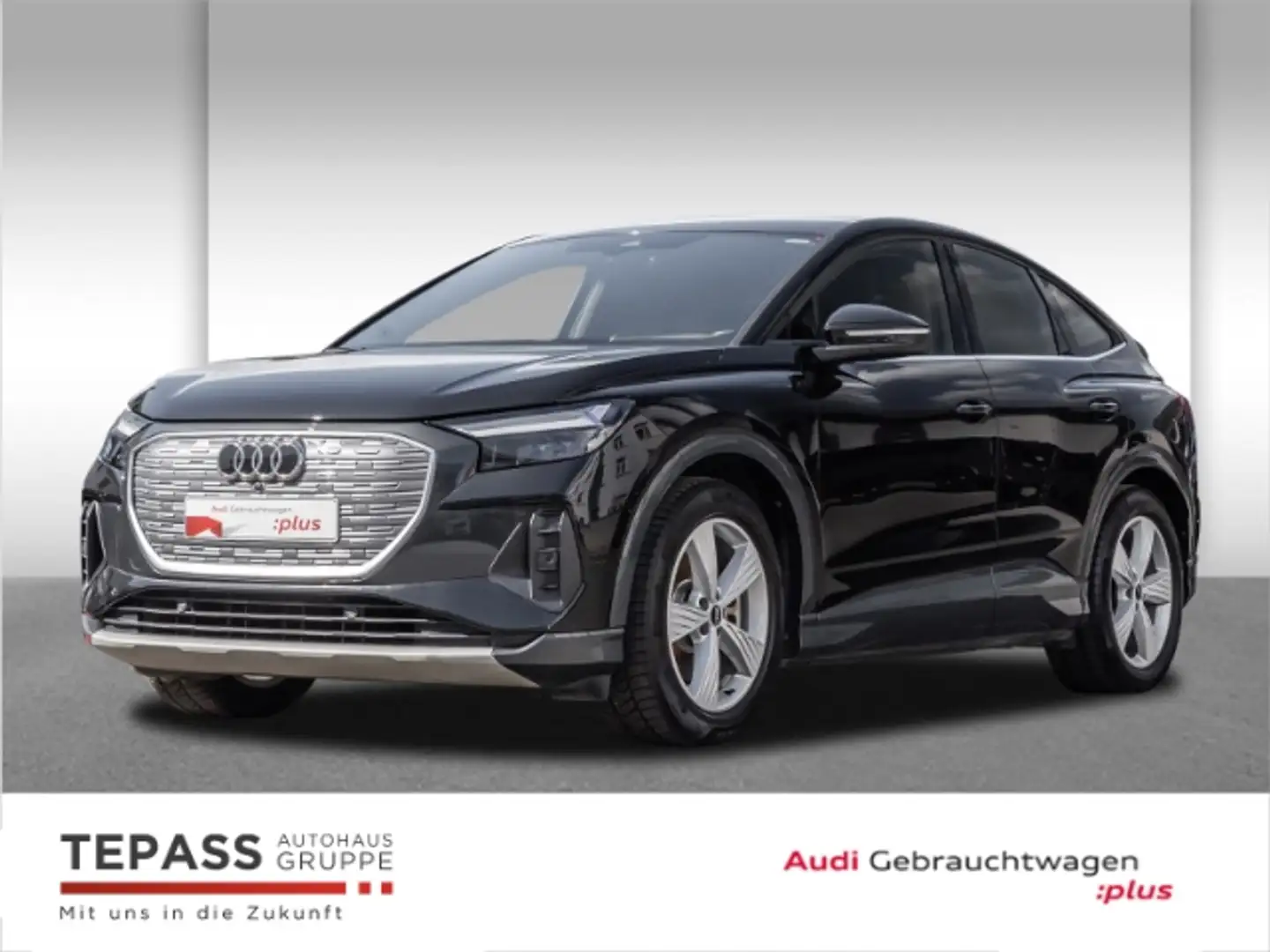 Audi Q4 e-tron Sportback 50 QUATTRO ADVANCED LED PDC MMI BT KLIMA Schwarz - 1
