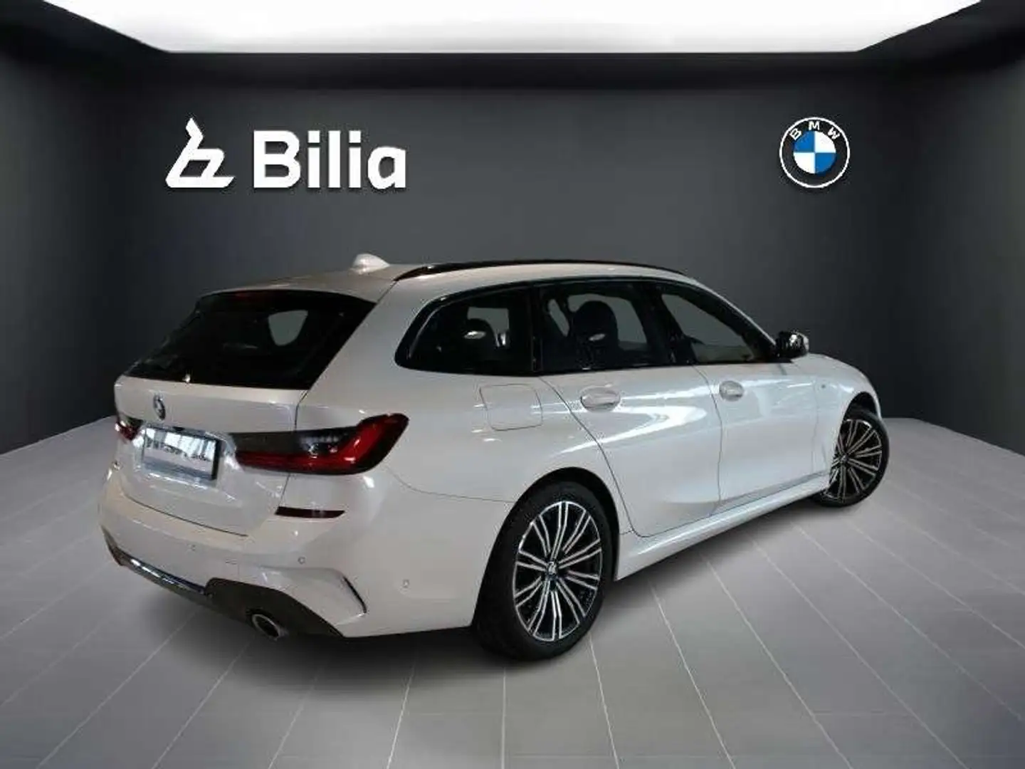 BMW 318 i pack M 2021 Blanc - 2
