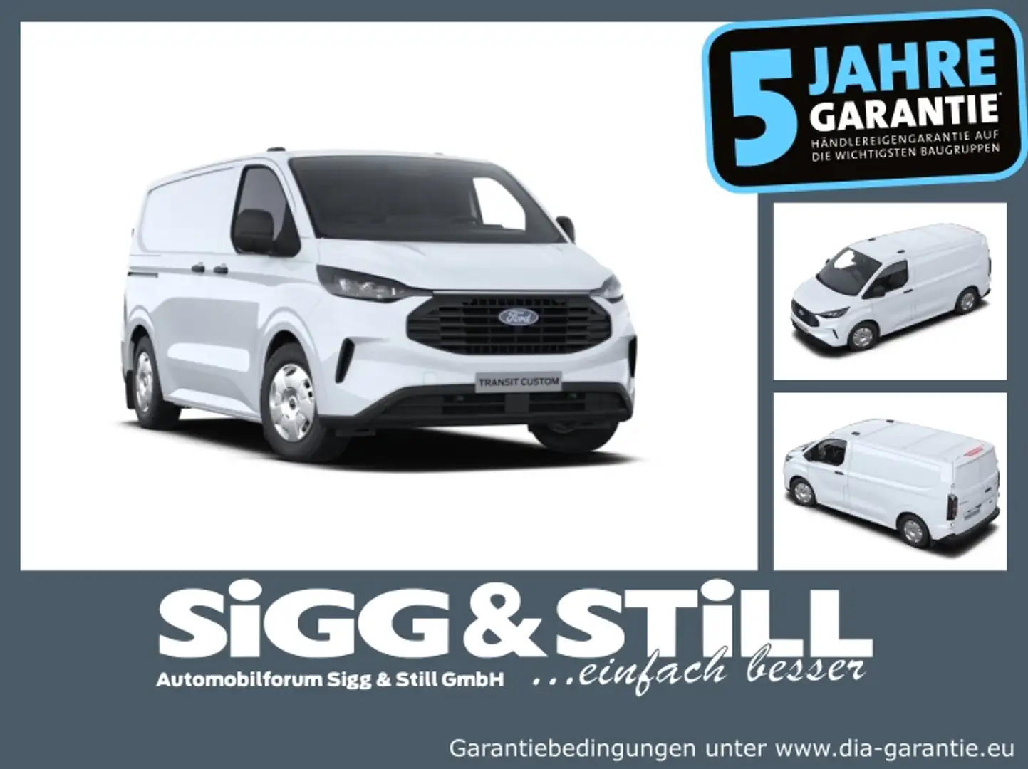 Ford Transit Custom DoKa Trend 320 L2 *NEUES MODELL* AH Blanco - 1