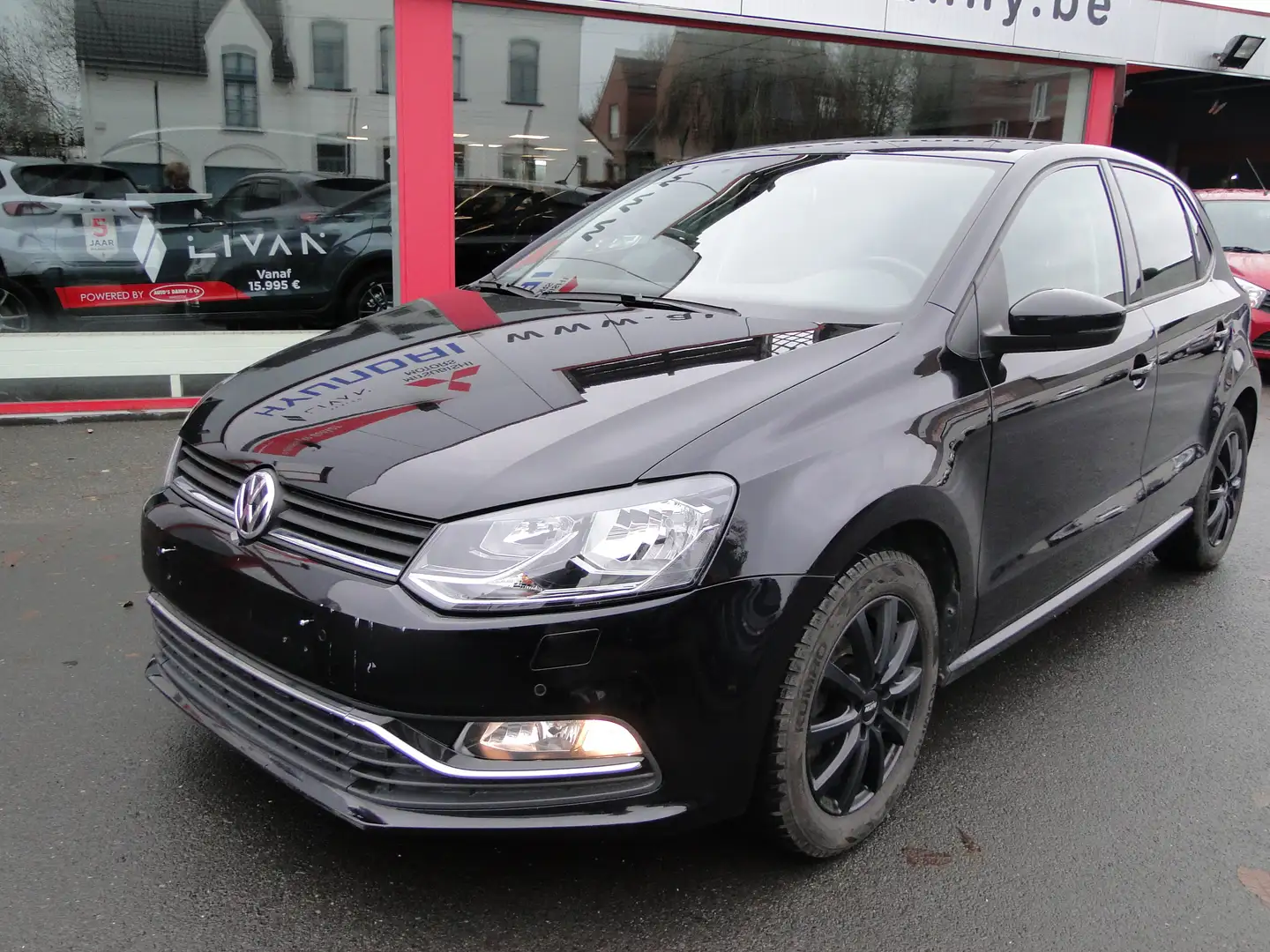 Volkswagen Polo Polo 1.2 TSI  navi verwarmde zetels Noir - 1