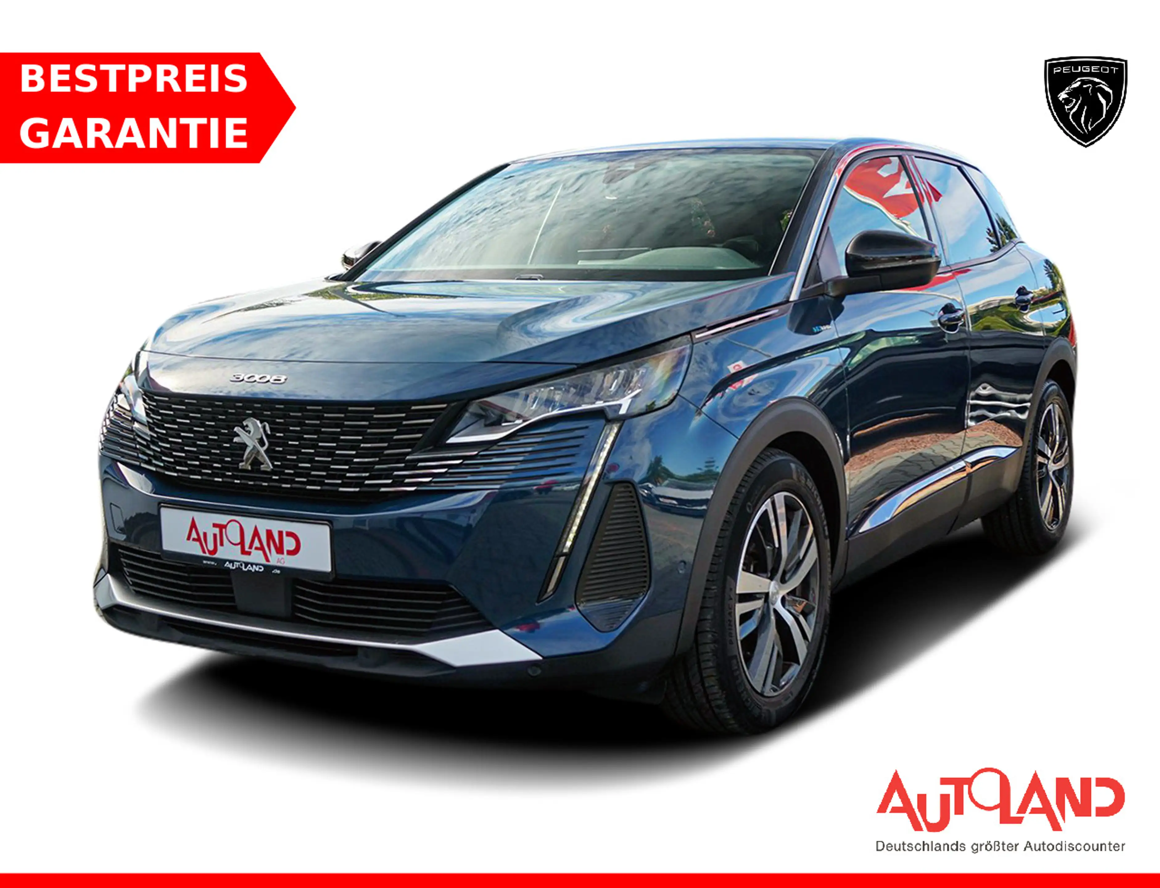 Peugeot 3008 1.6 Hybrid 225 Allure Pack LED Navi Kamera