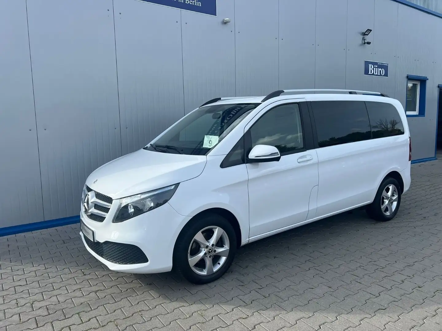 Mercedes-Benz V 220 V220 KOMPAKT 9G-TRONIC PDC NAVI MBUX AERODYNAMIK Bianco - 1