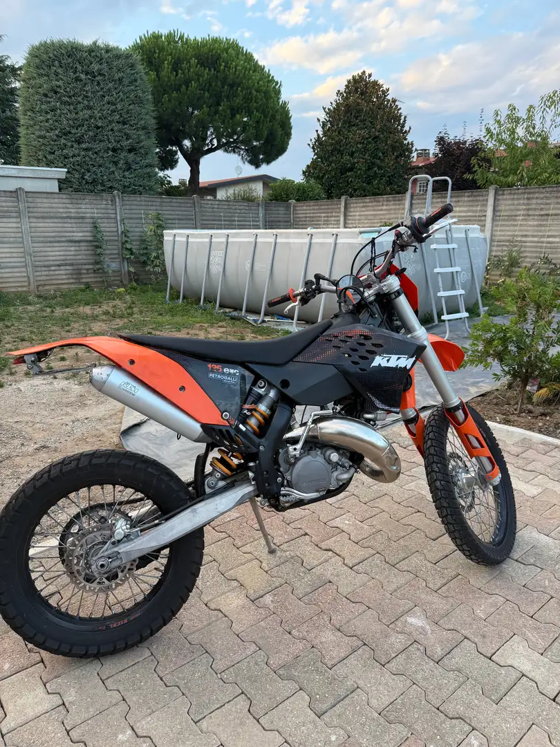 KTM 125 EXC Exc Чорний - 1