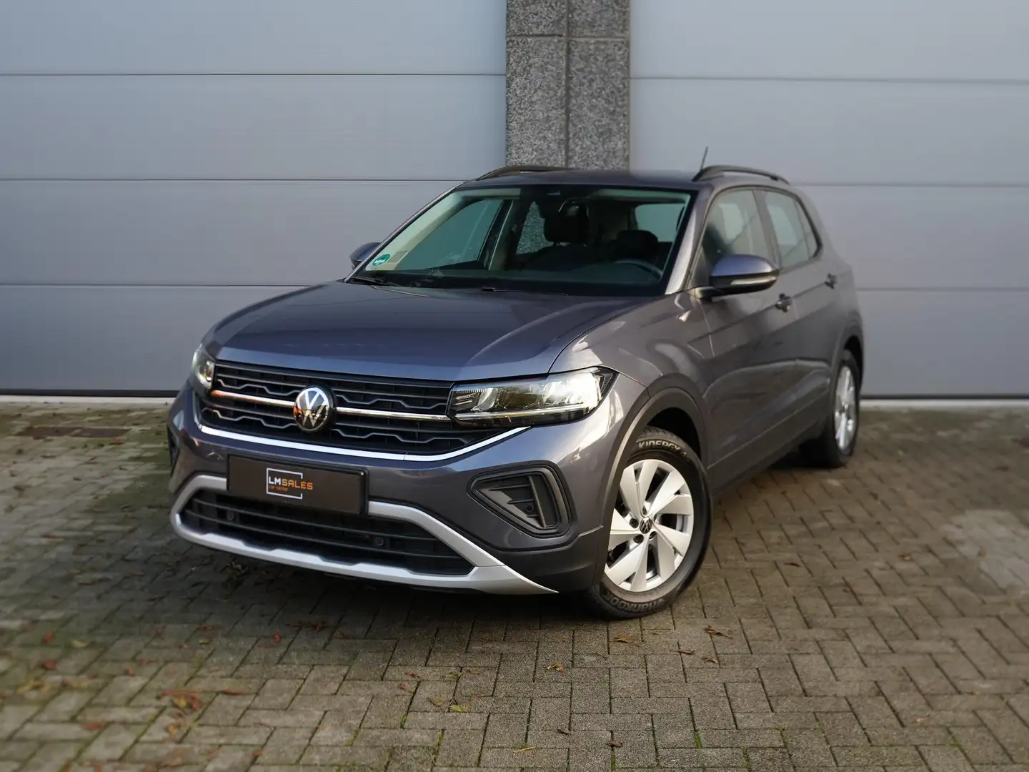 Volkswagen T-Cross FABRIEKSGARANTIE 07/2029 *ZETELVERW / NAVI / ACC* Gris - 1