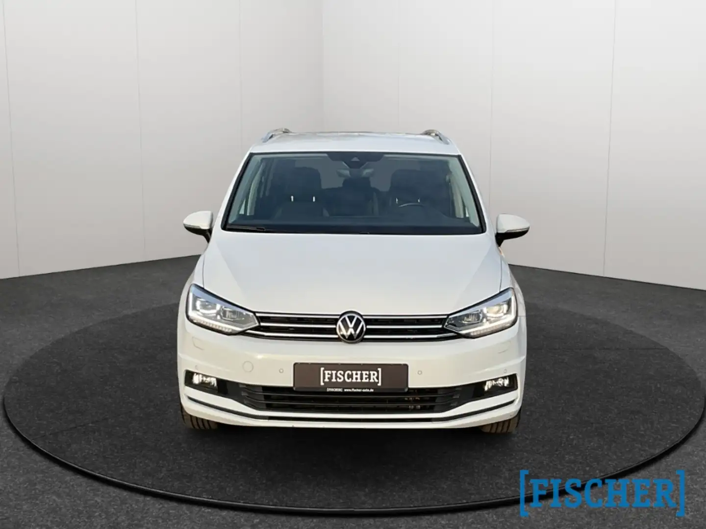 Volkswagen Touran 2.0TDI DSG Active LED STHZ Carplay SHZ Rear View V Weiß - 2