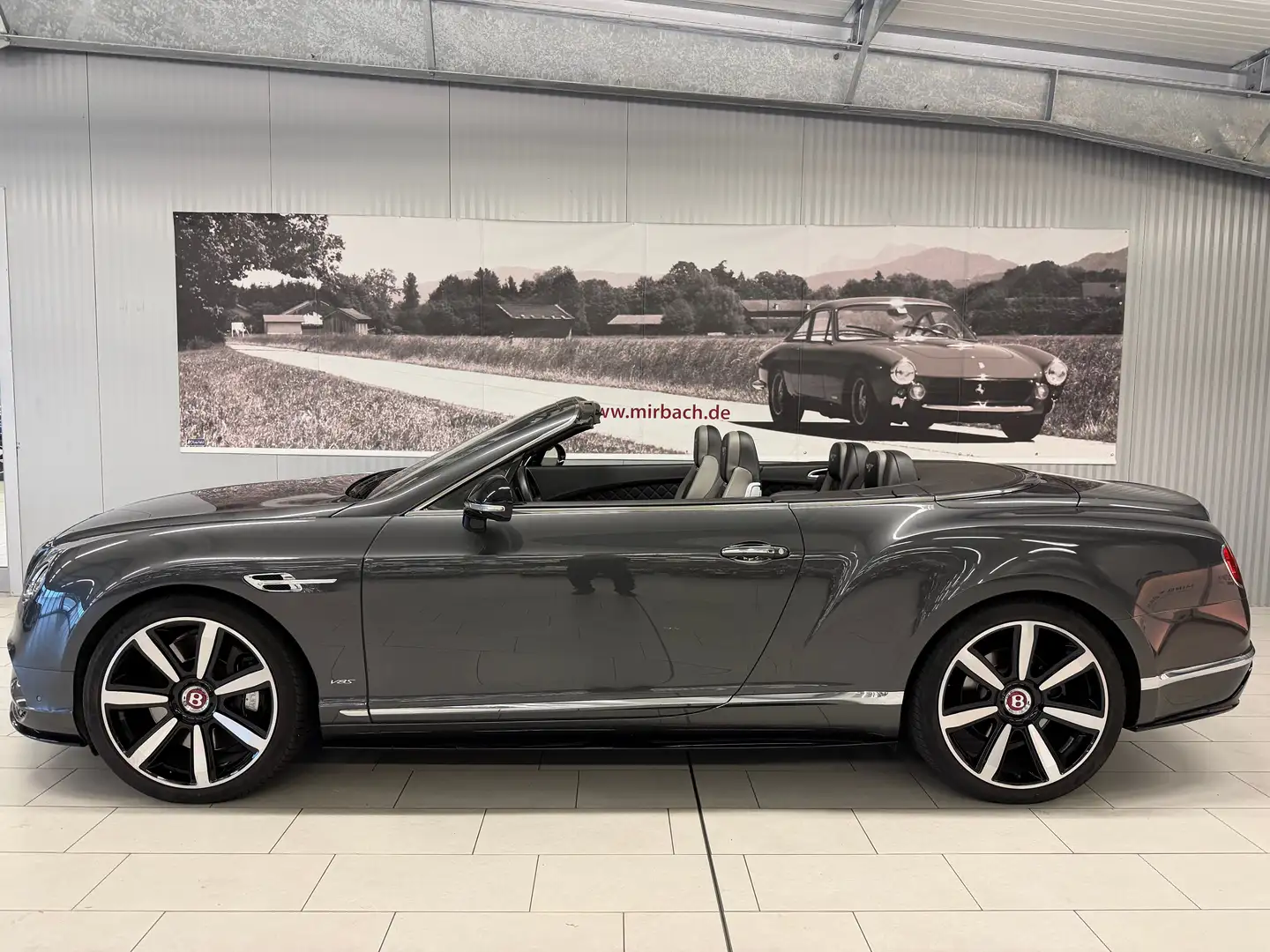 Bentley Continental Continental GTC GT V8 S Convertible Gris - 2