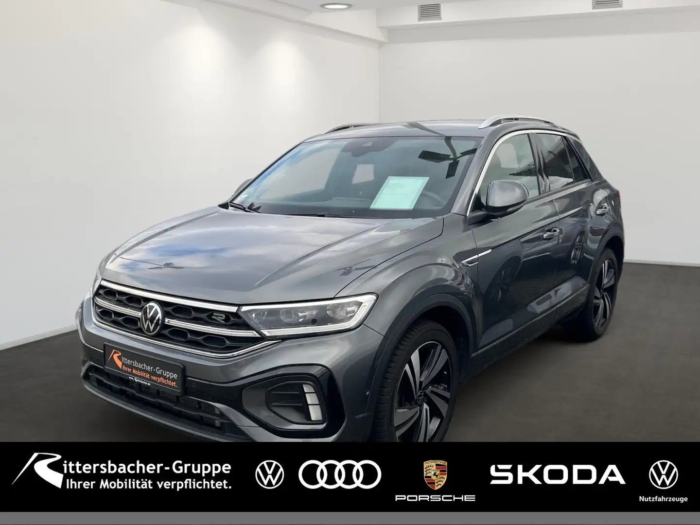 Volkswagen T-Roc 1.5 TSI RLine DSG Gris - 1
