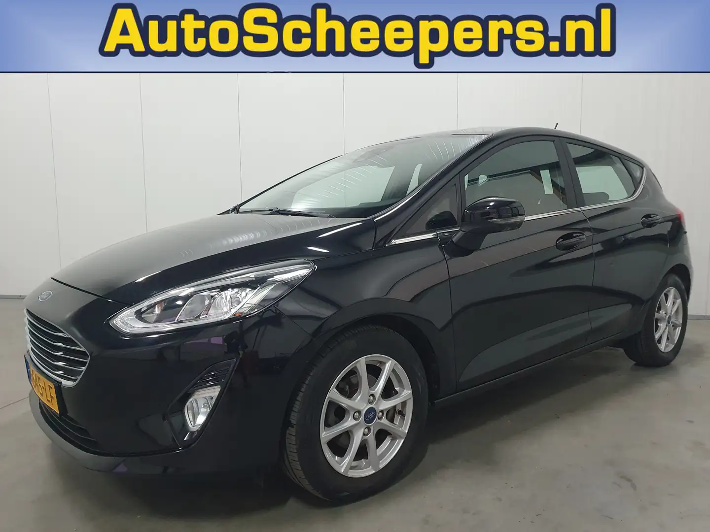 Ford Fiesta 1.0 EcoBoost Hybrid Titanium NAVI/LED/PDC/CRUISE/A Negro - 1