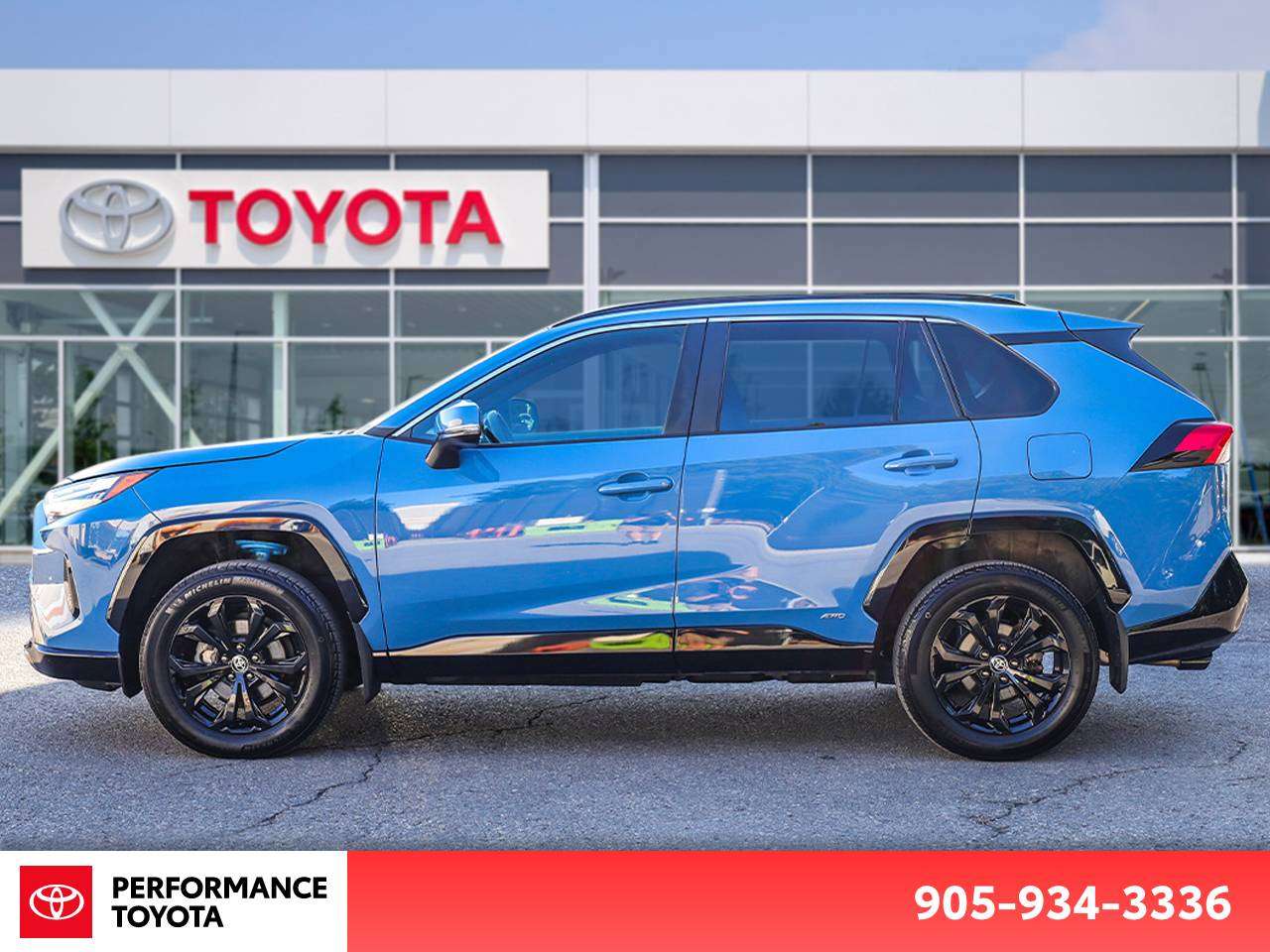 2023 Toyota RAV4 RARE CAVALRY BLUE SE MODEL- TOYOTA CERTIFIED! — снимка 1