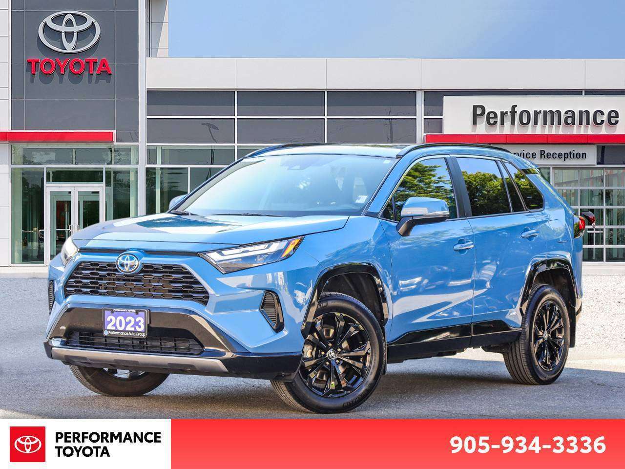 2023 Toyota RAV4 RARE CAVALRY BLUE SE MODEL- TOYOTA CERTIFIED!