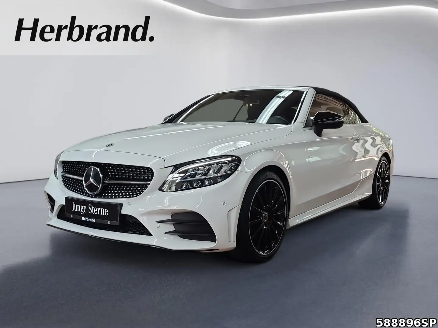 Mercedes-Benz C 180 Cabrio AMG Line AIRSCARF KAMERA LED Blanc - 1