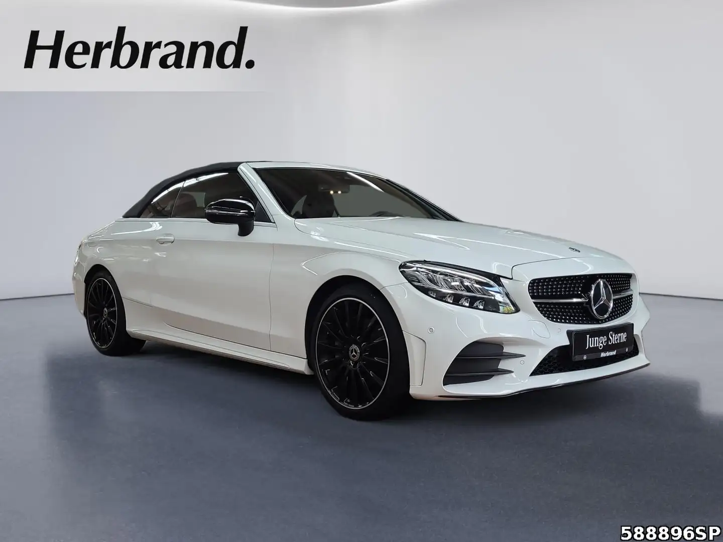 Mercedes-Benz C 180 Cabrio AMG Line AIRSCARF KAMERA LED Blanc - 2