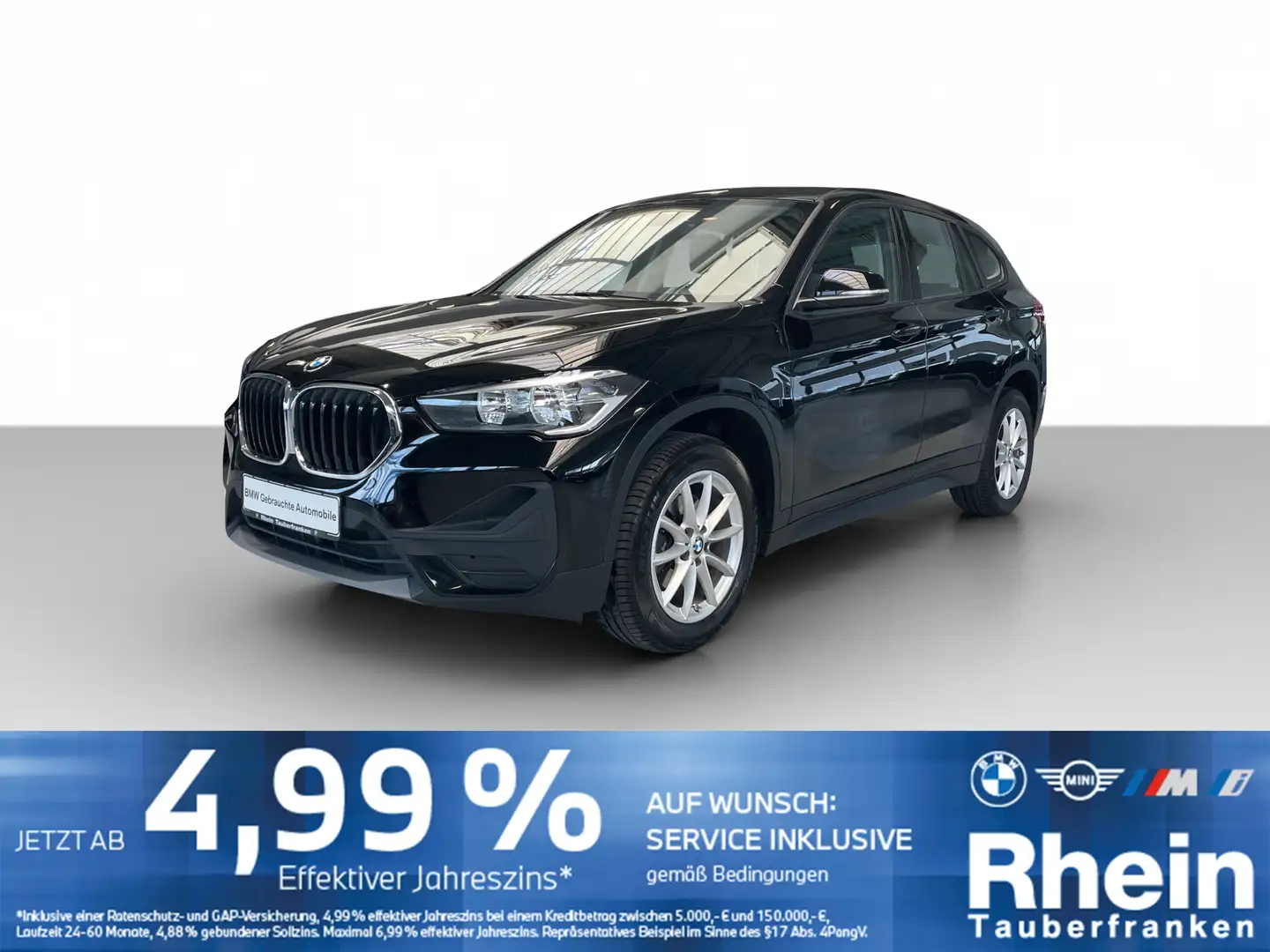 BMW X1 xDrive18d Navi*MFL*Sportsitze Noir - 1