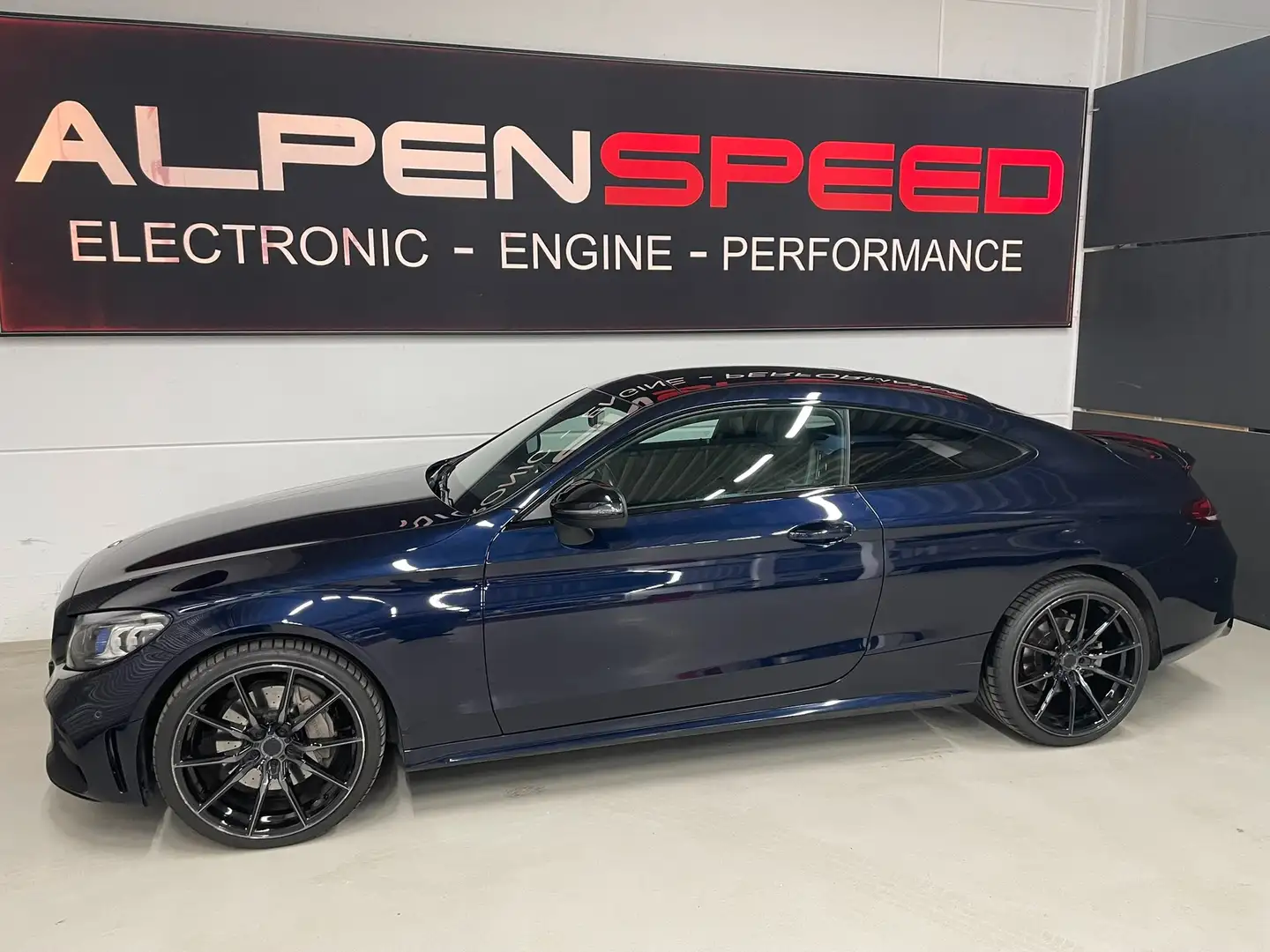 Mercedes-Benz C 400 C43 Optik | Servicegepflegt | Burmester | Tuning Blue - 1