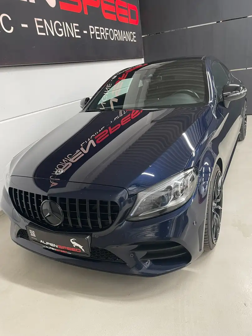 Mercedes-Benz C 400 C43 Optik | Servicegepflegt | Burmester | Tuning Blue - 2