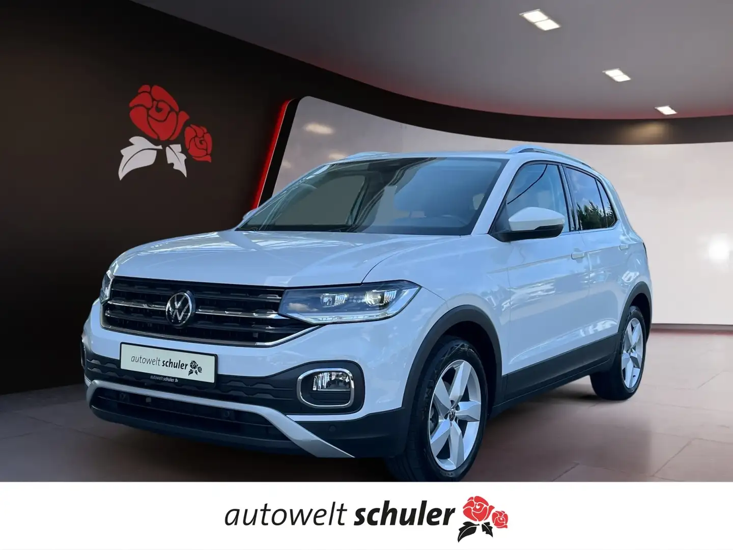 Volkswagen T-Cross 1,0 TSI DSG Style ACC LED Kamera Weiß - 1