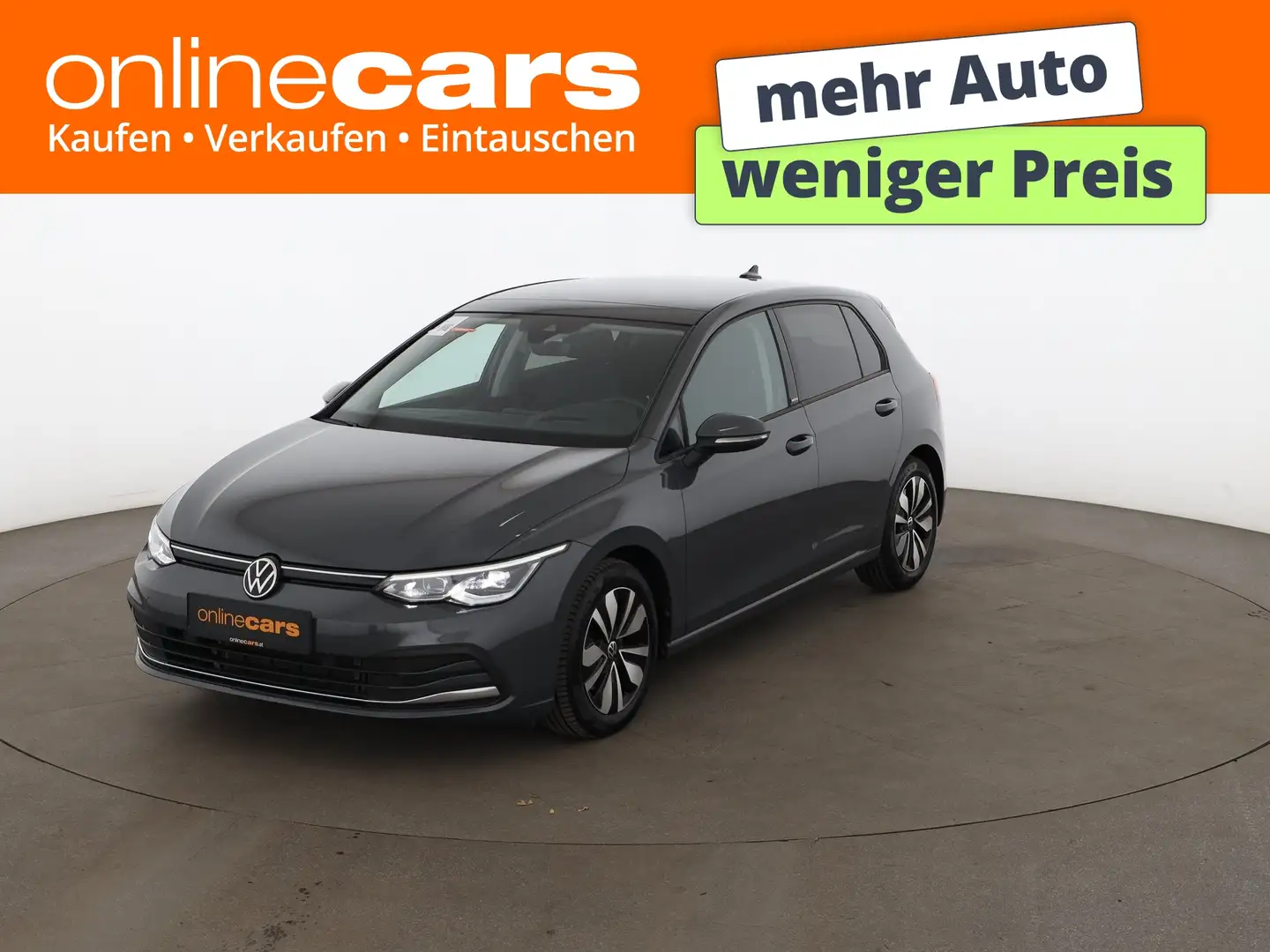 Volkswagen Golf VIII 2.0 TDI Move Aut LED SKY AHK HEAD-UP Grau - 1