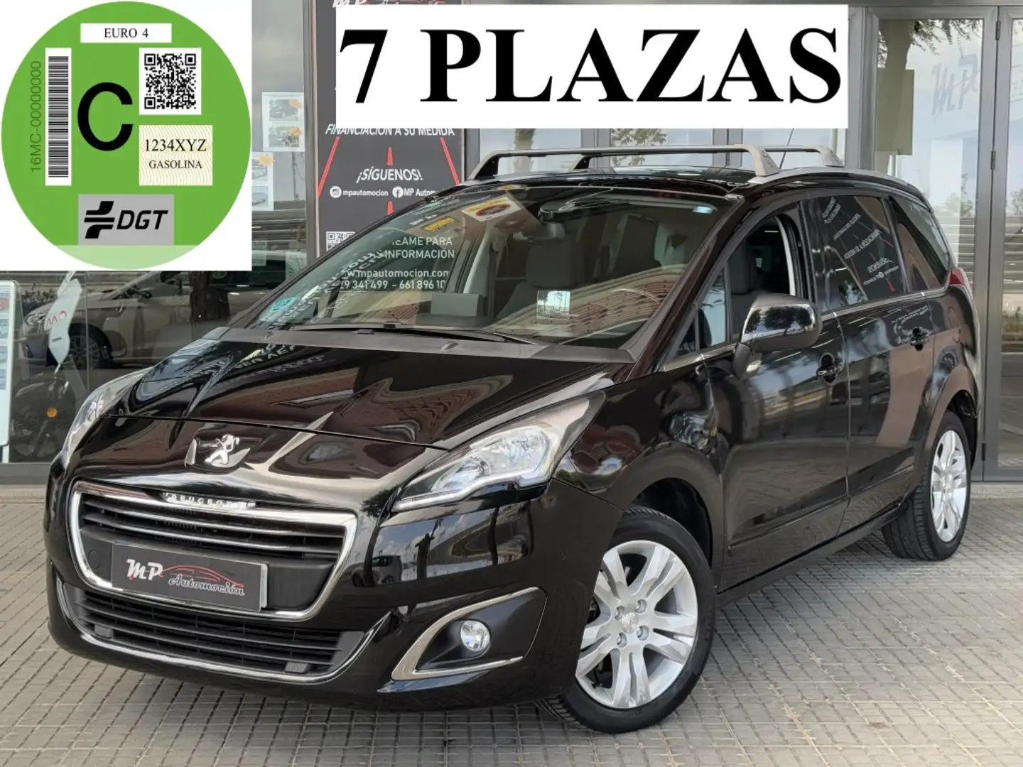 Peugeot 5008 1.6 BlueHDI Allure 7 pl. 120 Negro - 1
