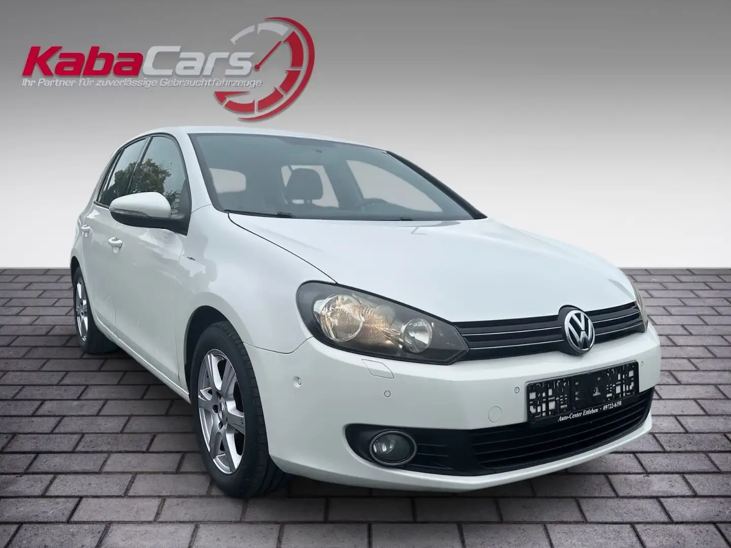 Volkswagen Golf VI Comf. Leder DSG 1.4 TSI Klima org. 74TKM Weiß - 1