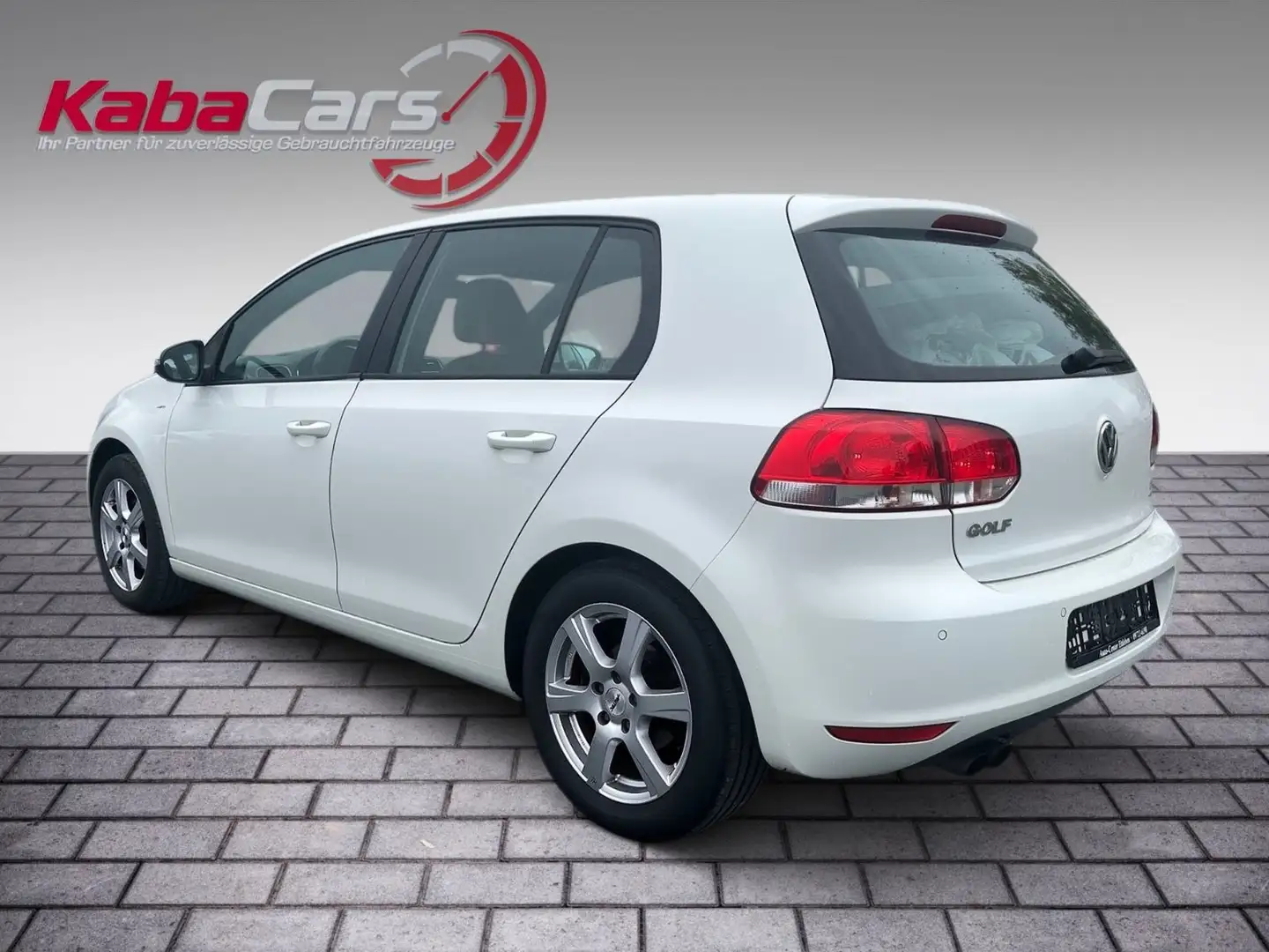 Volkswagen Golf VI Comf. Leder DSG 1.4 TSI Klima org. 74TKM Weiß - 2