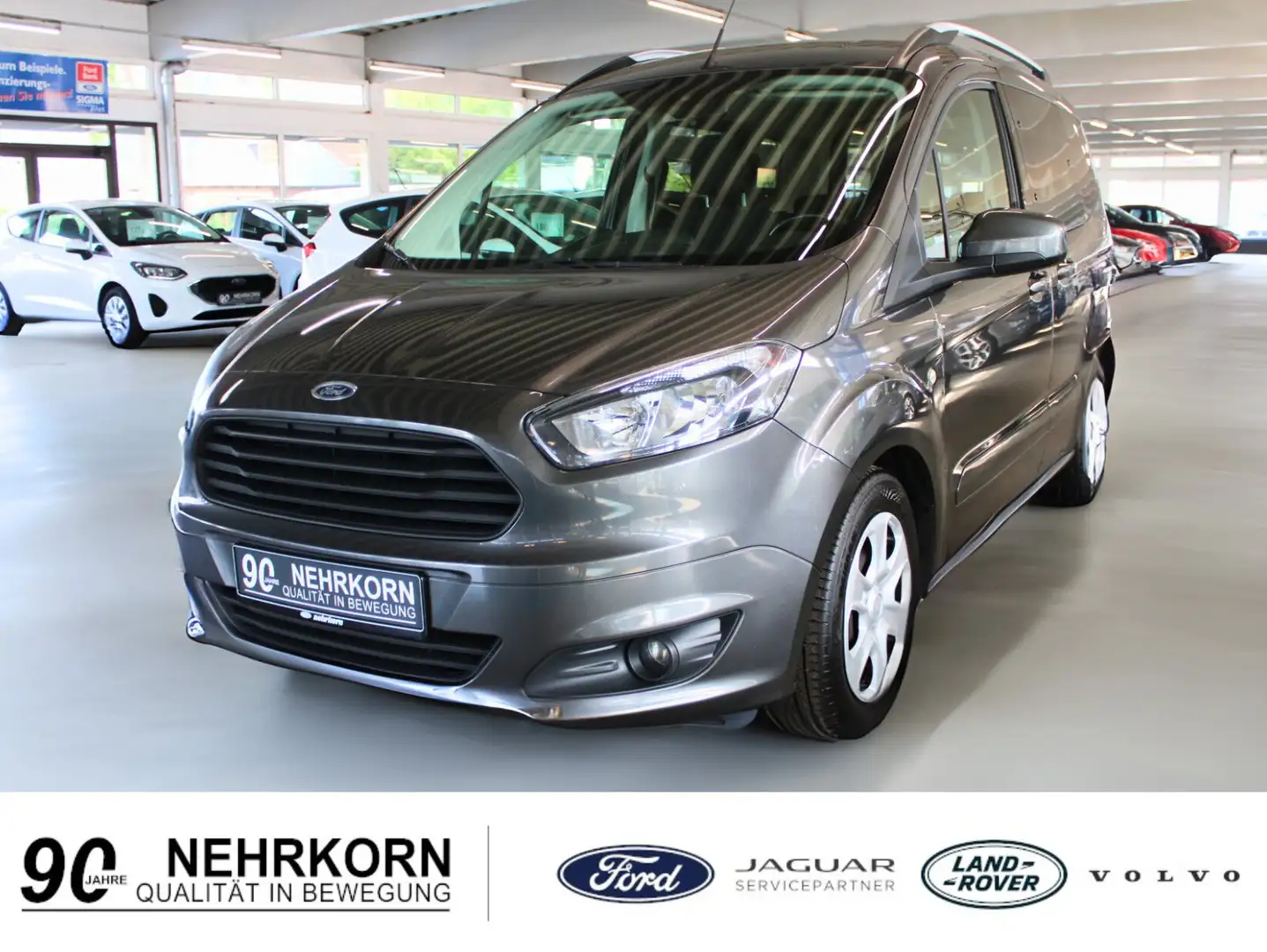 Ford Tourneo Courier TREND Klima Winter Paket AHK PDC aus 1. Hand Gris - 1