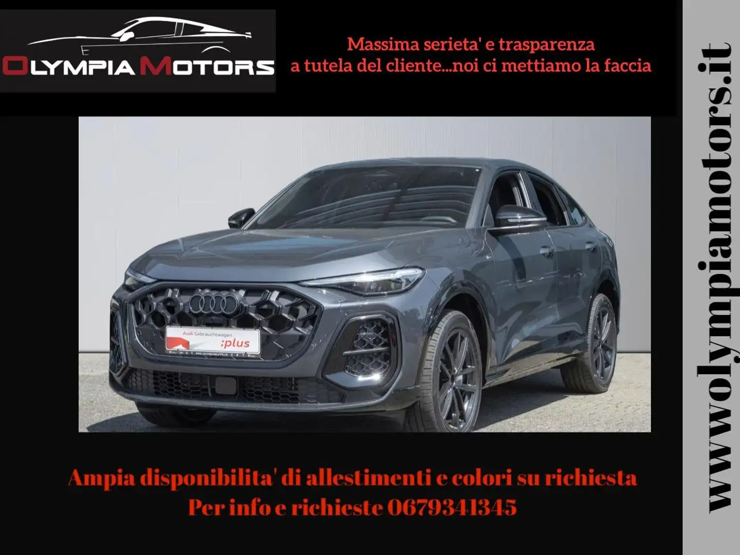 Audi Q5 40 TDI SPB NEW MODEL S LINE TETTO KAMERA MATRIX 20 Grigio - 1