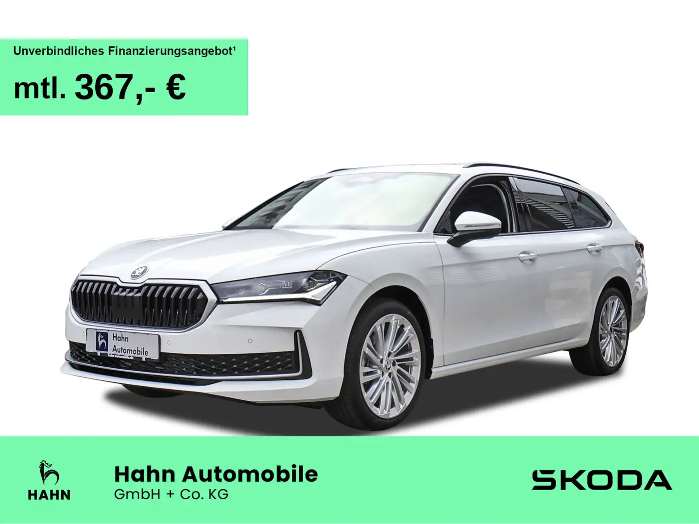 Skoda Superb C. Selection 1.5TSI 150 PS DSG AHK Navi Weiß - 1