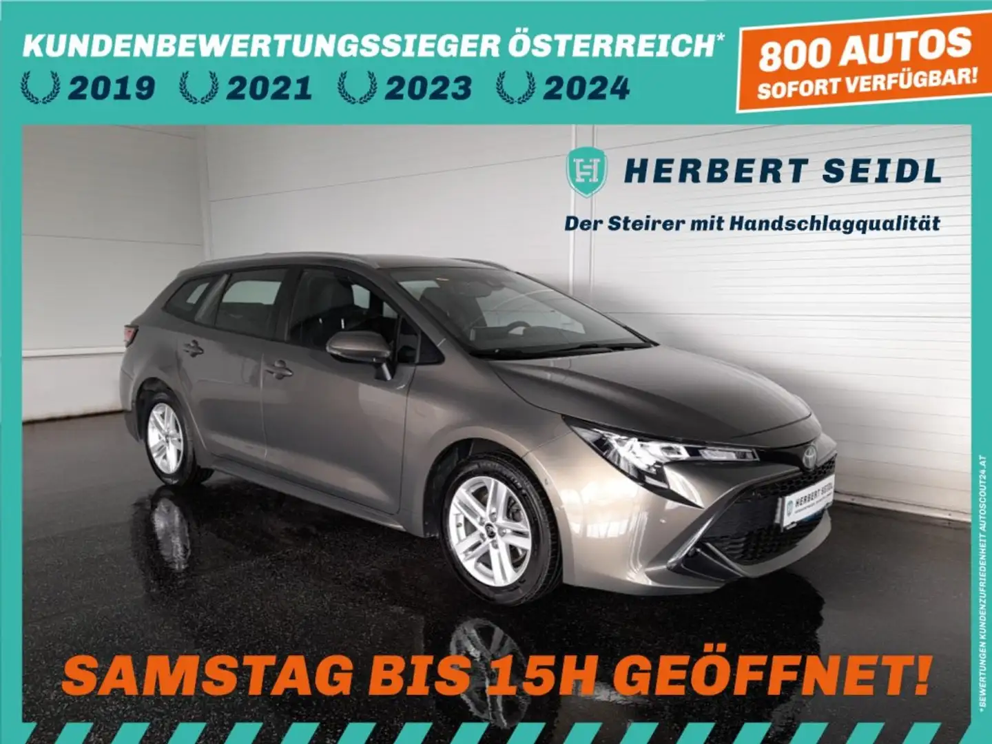 Toyota Corolla Touring Sports 2,0 Hybrid Aut *LED / NAVI / ACC / KAMERA / 2 ZONEN KLIMA / SITZHEIZUNG* Braun - 1