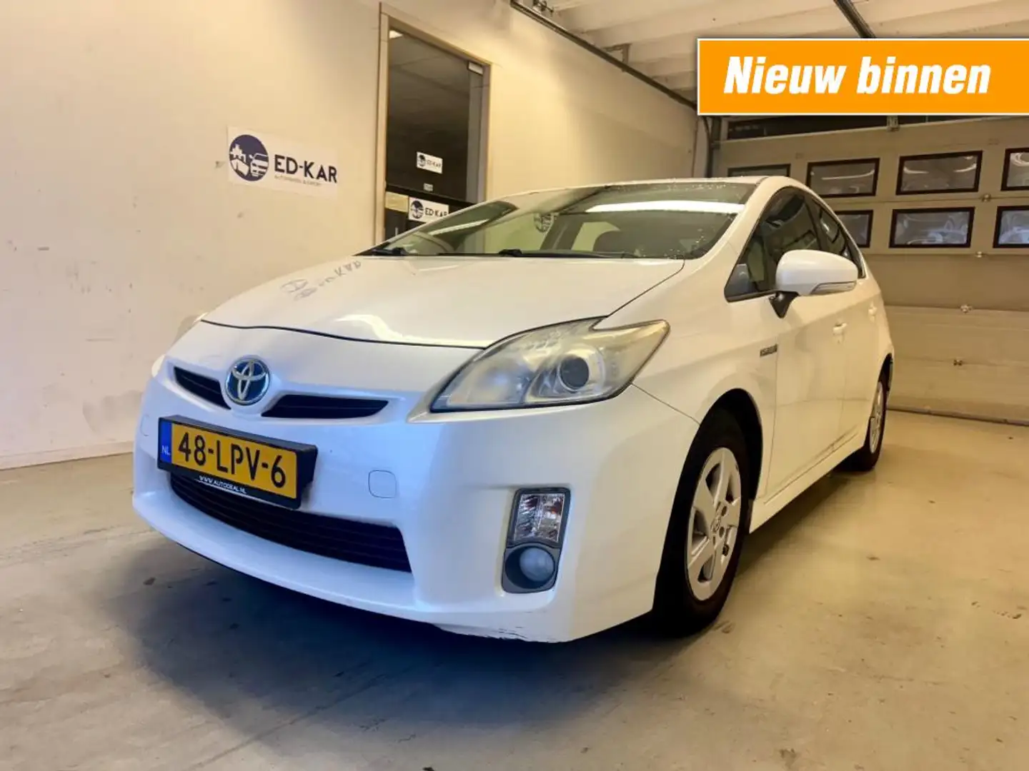 Toyota Prius 1.8 Comfort KEYLESS 2DE EIG. HUD NETTE AUTO NAP AP Weiß - 1