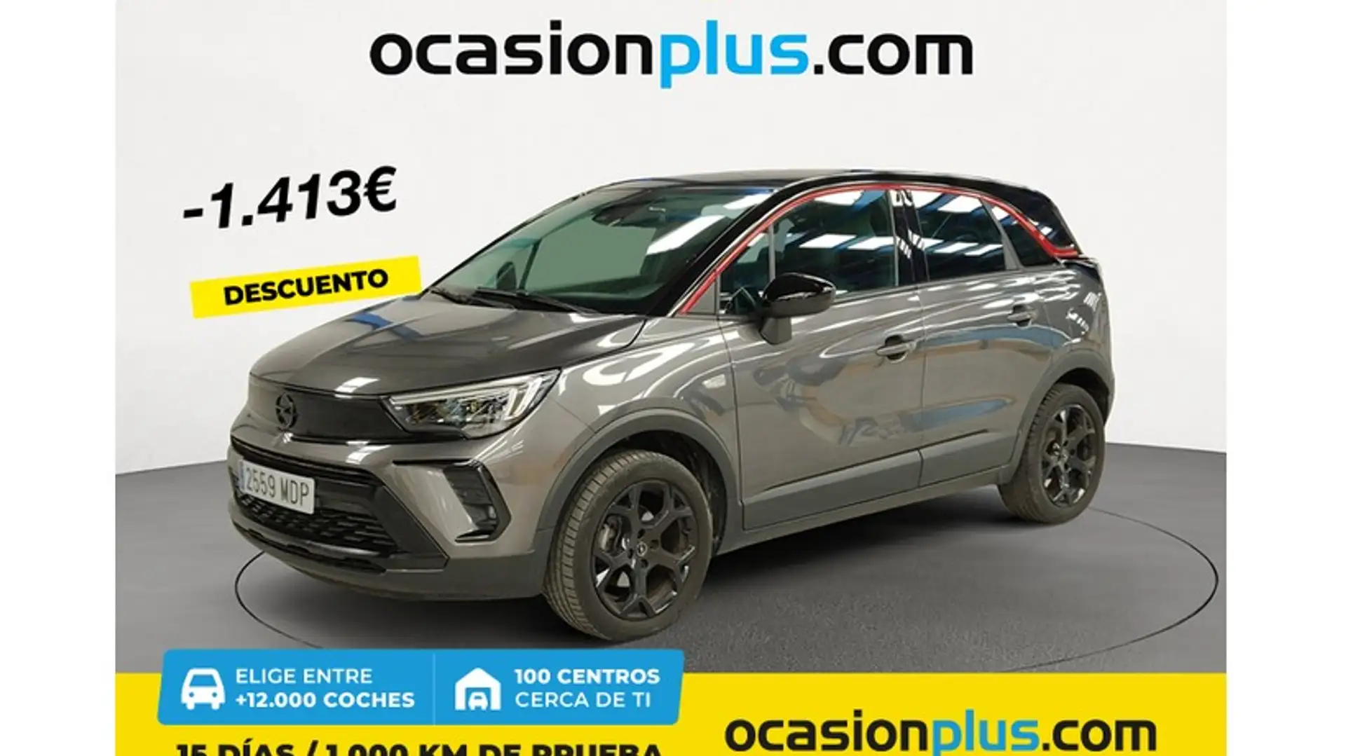 Opel Crossland 1.2 S&S GS 110 Gris - 1