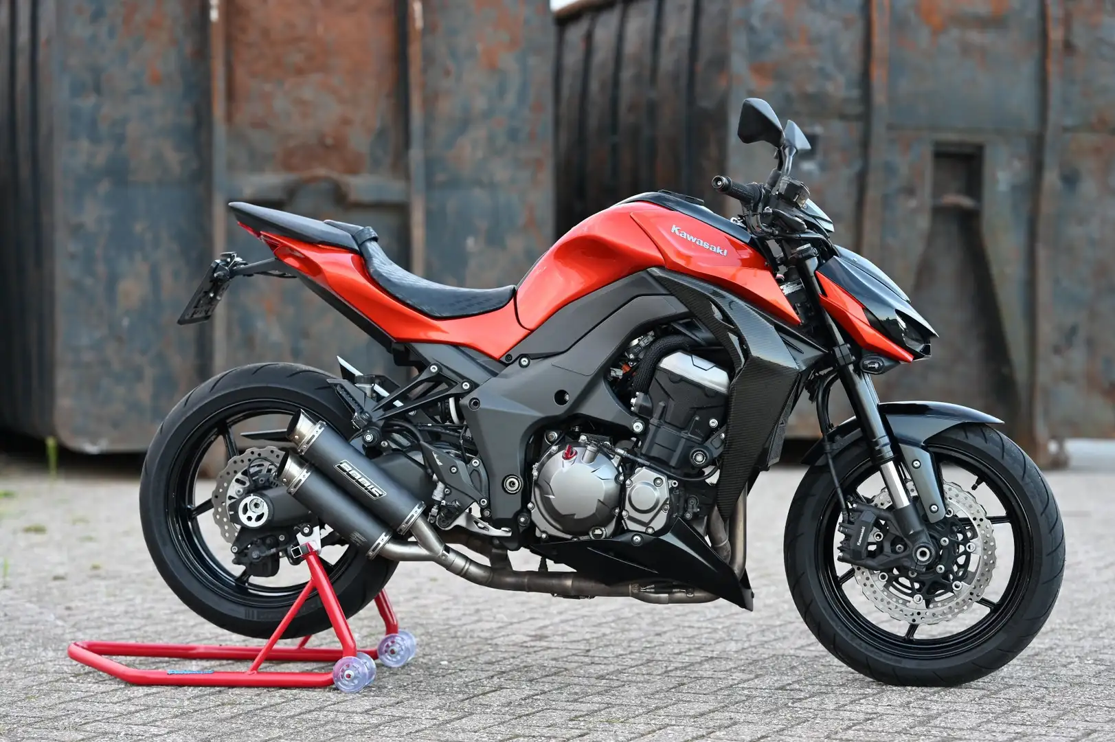 Kawasaki Z 1000 Pomarańczowy - 2