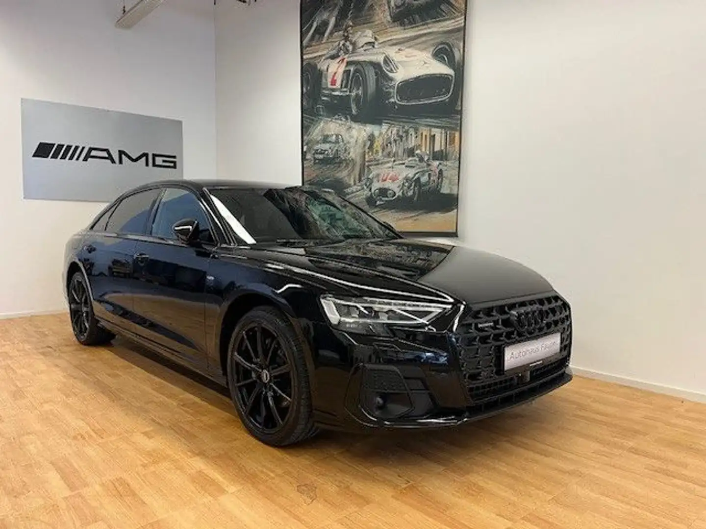 Audi A8 Lang quattro S-Line Matrix Raute HUD Facelift Schwarz - 1