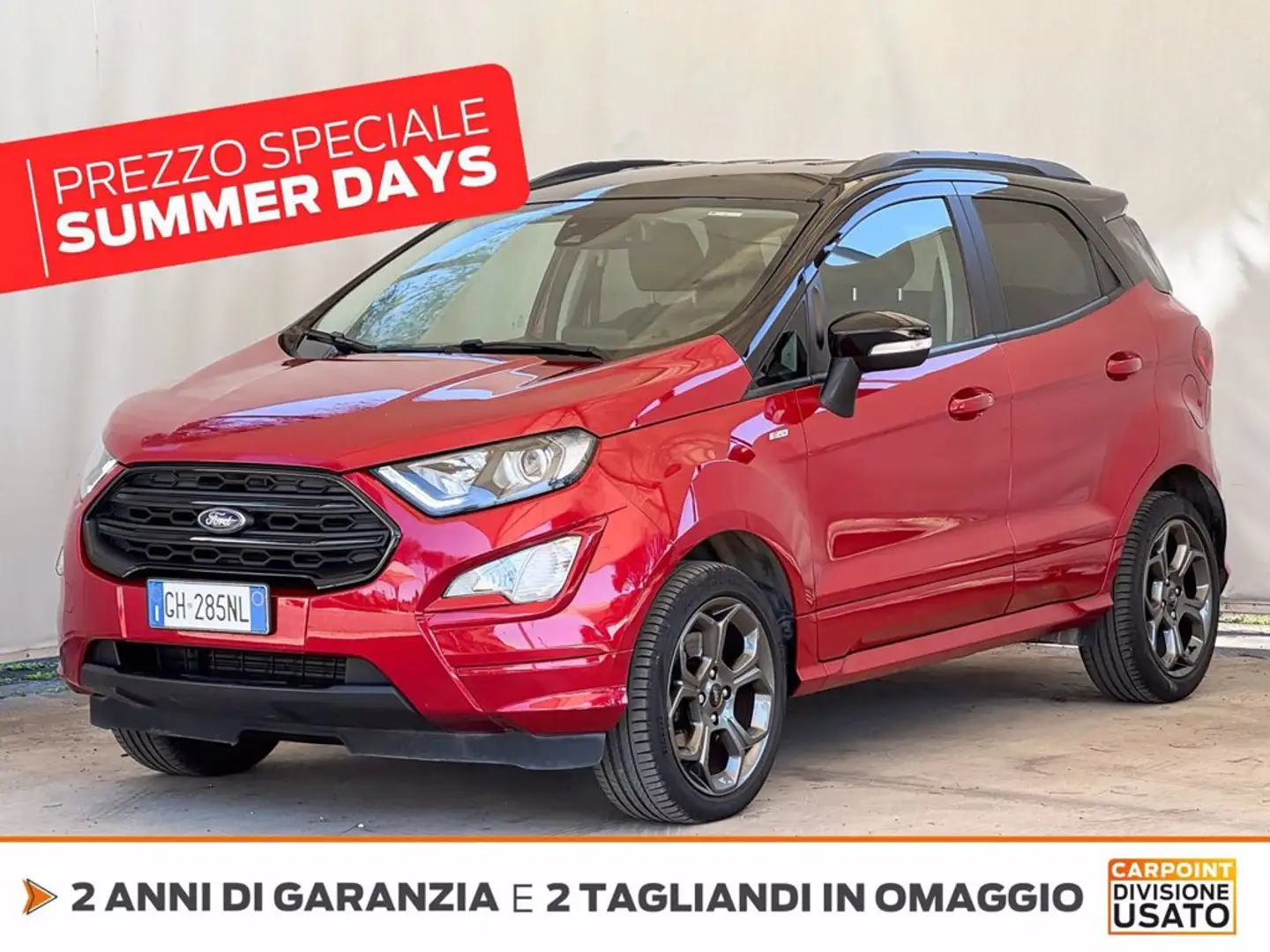 Ford EcoSport 1.0 ecoboost st-line s&s 125cv my20.25 Rosso - 1