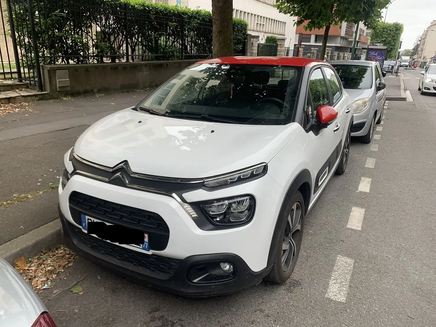 Citroen C3 1.2 THP 110CH S\u0026S SHINE EAT6 Blanc - 2