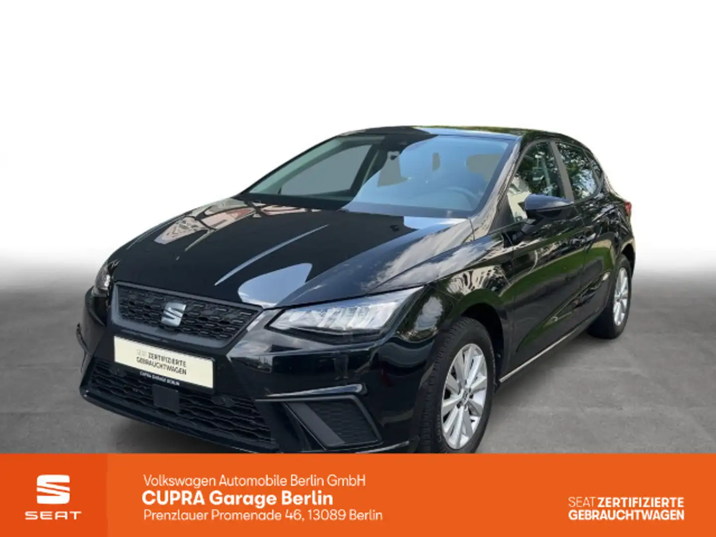 SEAT Ibiza 1.0 TSI DSG Style Navi LED SHZ GRA Nero - 1