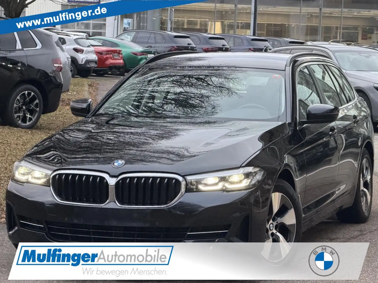 BMW 520 d xDrive Tour. LiveProf.Kamera Sitzh.DAB AHK Noir - 1