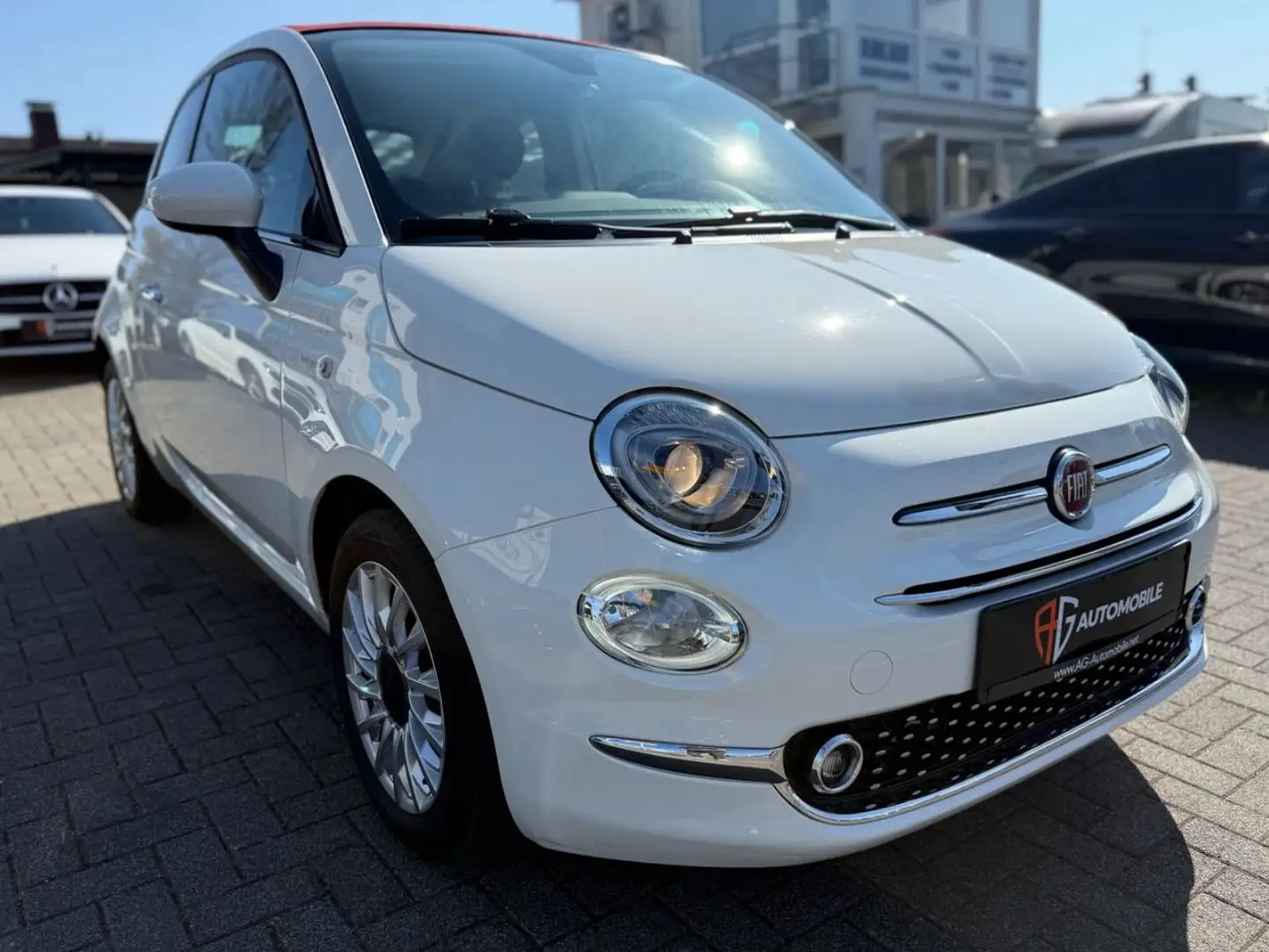 Fiat 500 Cabrio Weiß - 1