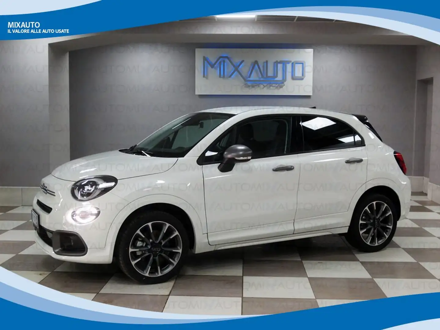 Fiat 500X Sport 1.5 T4 Hybrid 130cv DCT EU6 KM Ø Alb - 1