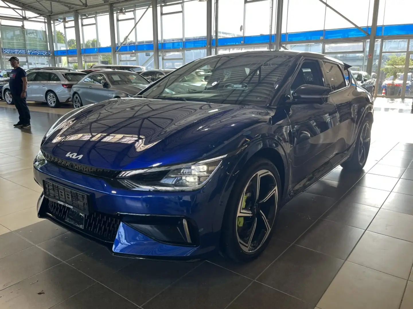 Kia EV6 GT 4WD Pano. Meridian-Sound LED HUD NSCC PDC Blau - 1