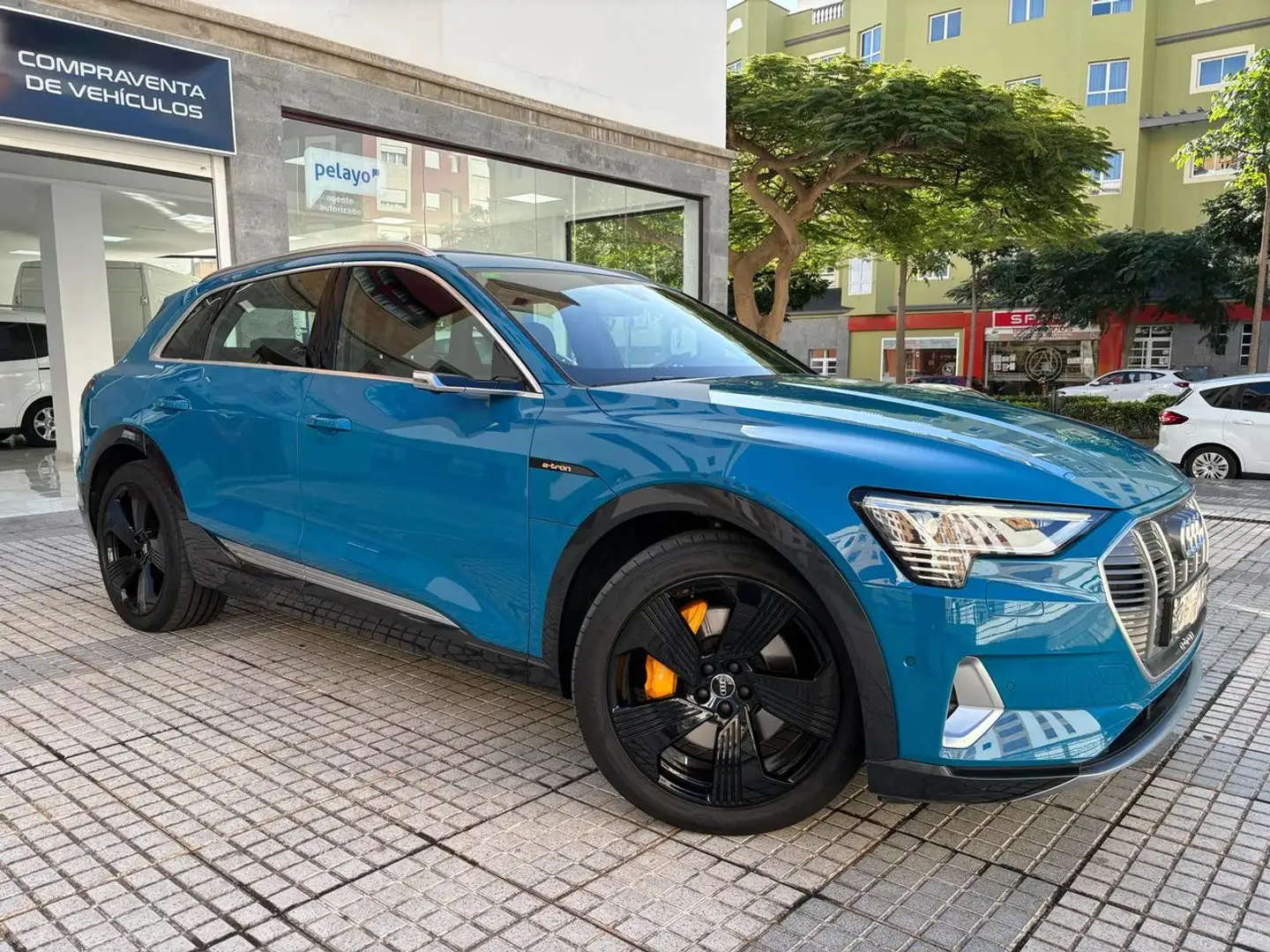 Audi e-tron 55 quattro Edition One Blau - 1