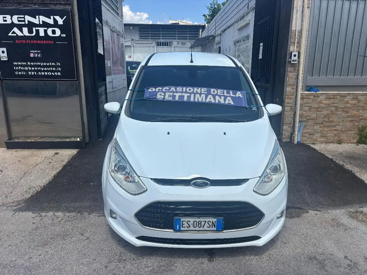 Ford B-Max 1.0 100CV Ecoboost Titanium Bianco - 1